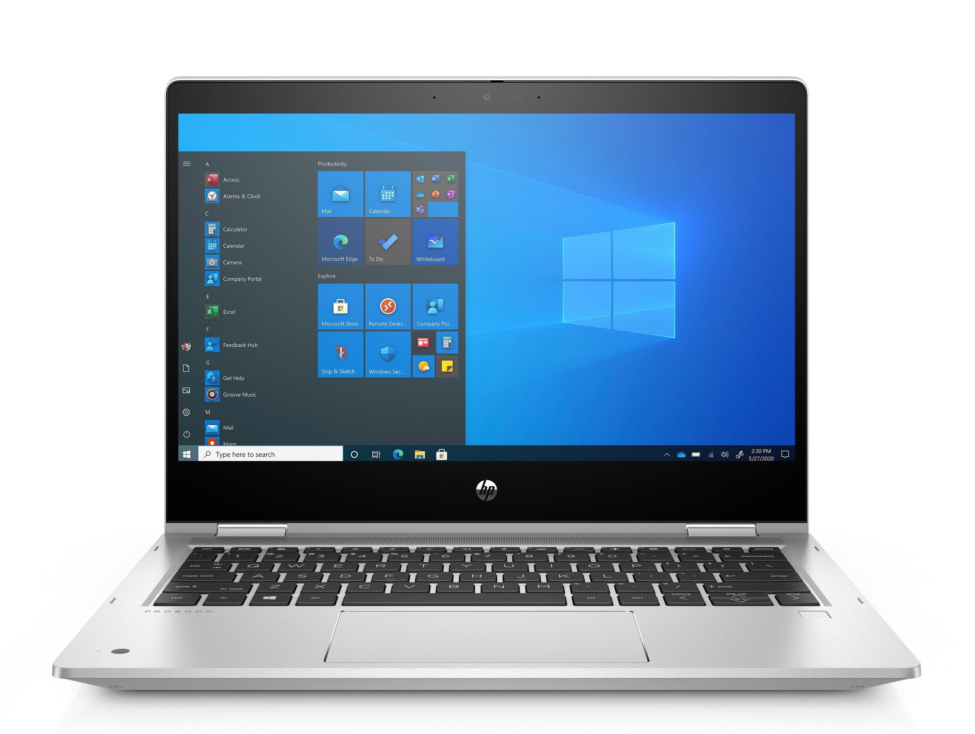 HP ProBook x360 435 G8 13.3" FHD Convertible Notebook, AMD Ryzen 3 5400U, 1.90GHz, 8GB RAM, 256GB SSD, Win10Pro - 4J217UT#ABA