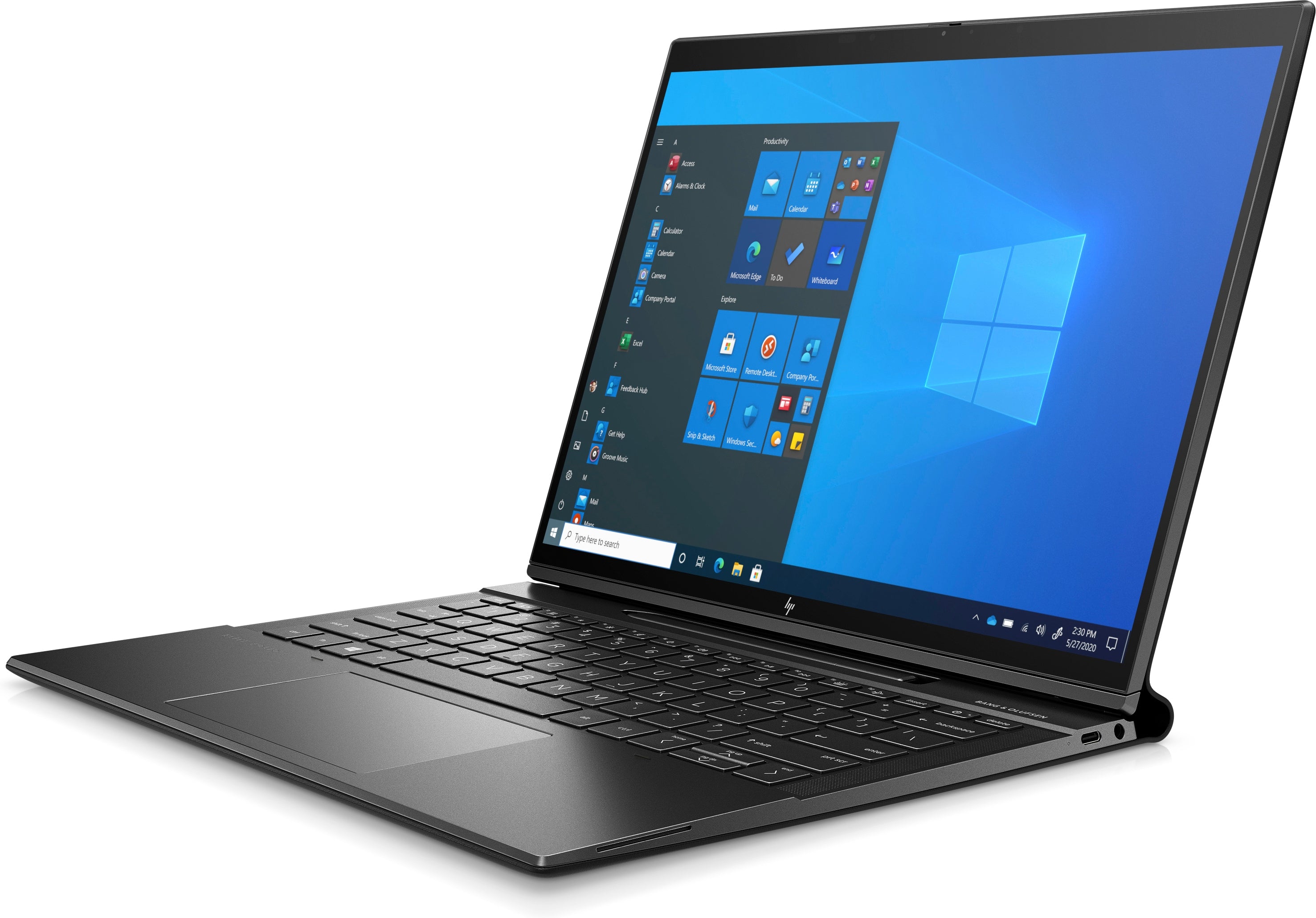 HP Elite Folio 13.5" WUXGA+ Convertible Notebook, Qualcomm Snapdragon, 3.0GHz, 16GB RAM, 256GB SSD, Win10P - 3F7F3UT#ABA