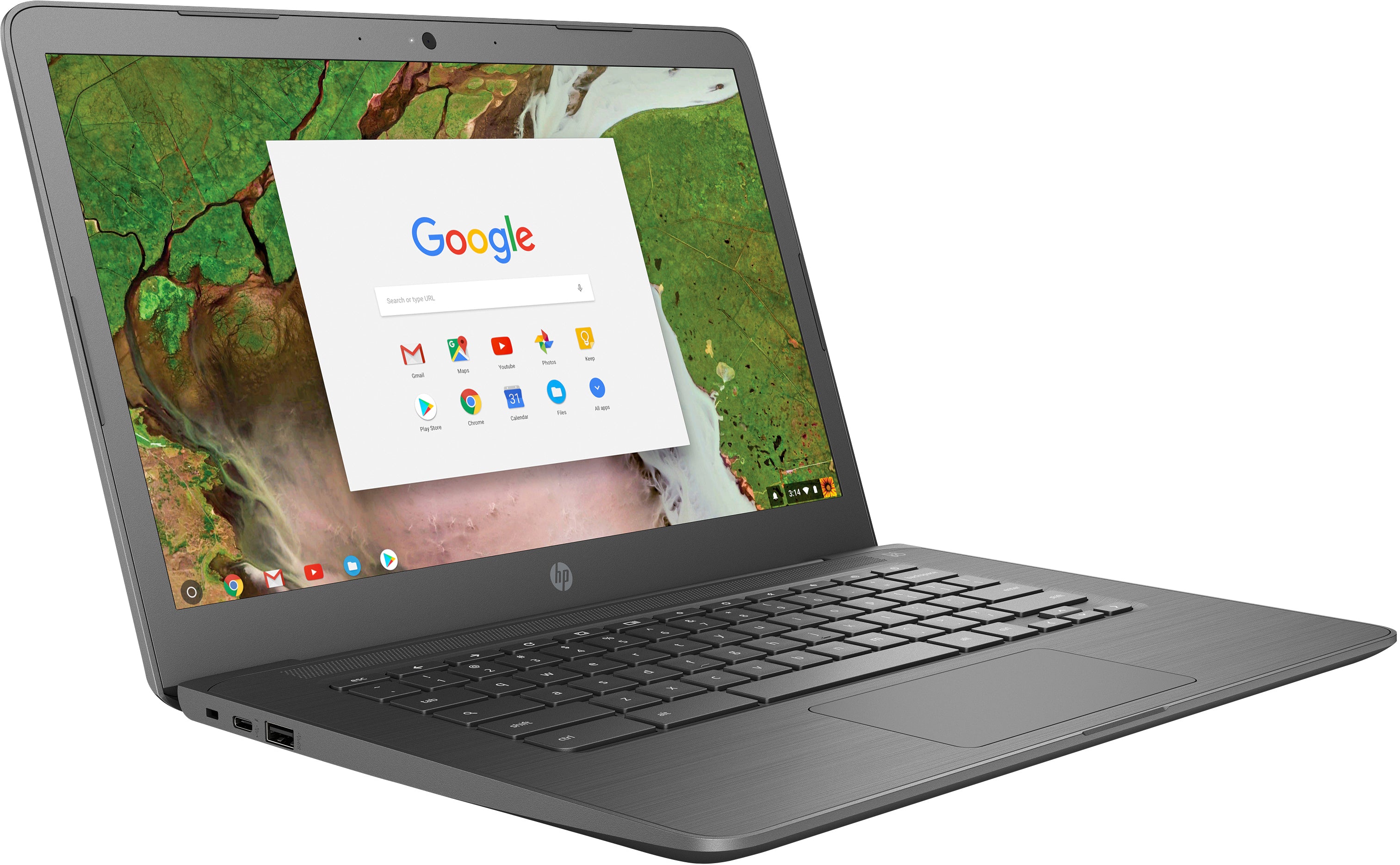 HP Chromebook 14-ca000 14-ca020nr 14" LCD Chromebook Intel Celeron N3350 1.10GHz 4GB RAM 16GB SSD Chrome OS 3GY42UA#ABA