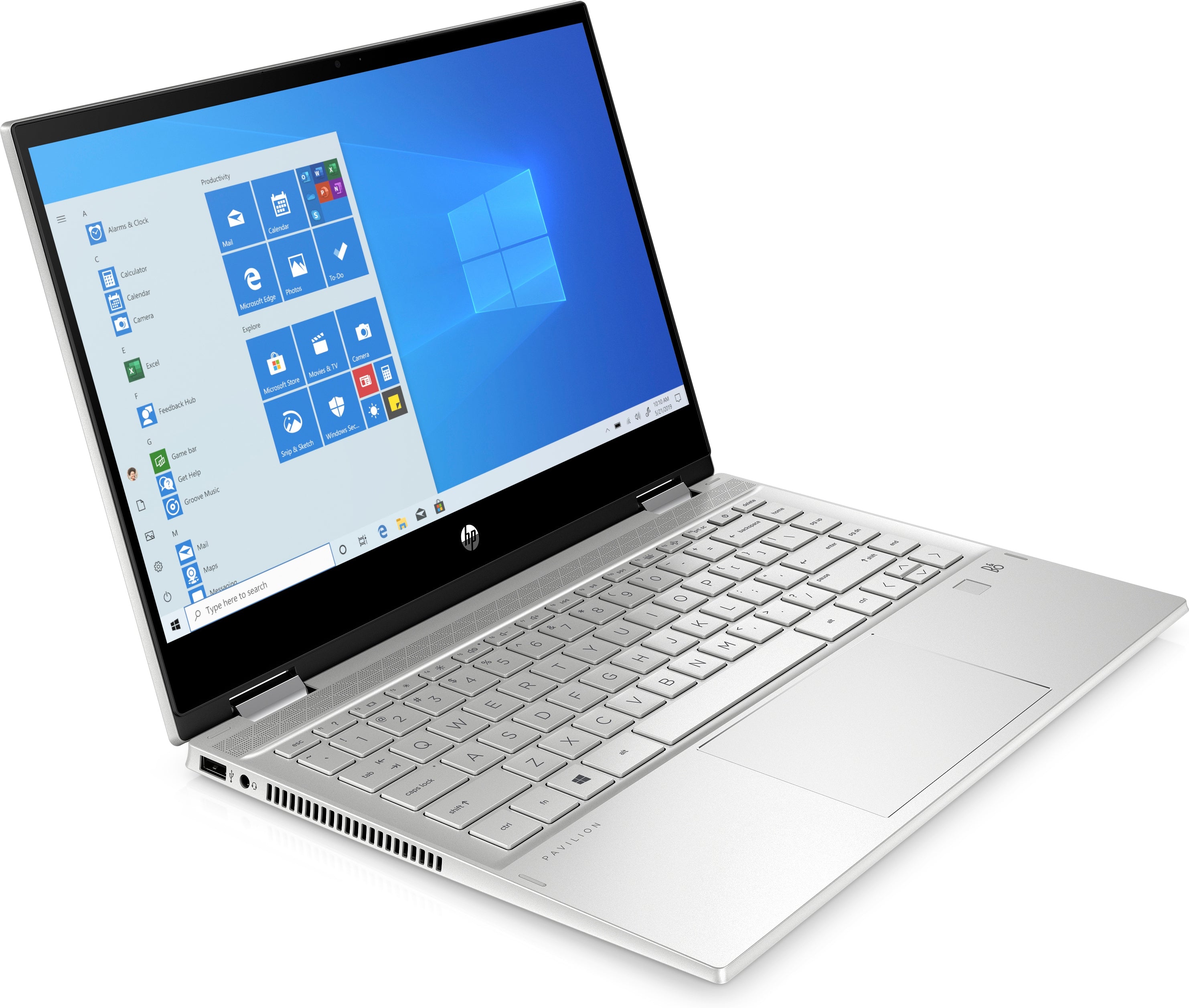 HP Pavilion X360 14-dw1051cl 14" FHD Convertible Notebook, Intel i5-1135G7, 2.40GHz, 8GB RAM, 512GB SSD, Win10H - 3K1Z9UA#ABA (Certified Refurbished)