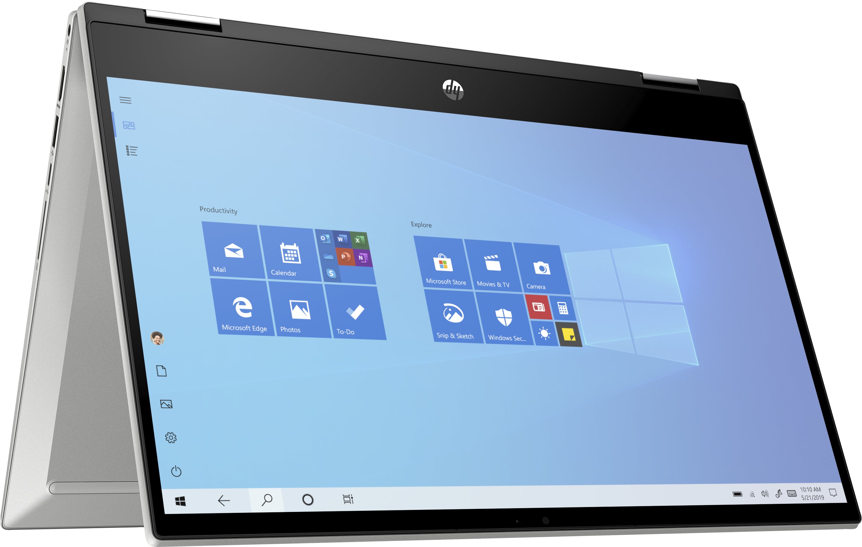 HP Pavilion X360 14-dw1051cl 14" FHD Convertible Notebook, Intel i5-1135G7, 2.40GHz, 8GB RAM, 512GB SSD, Win10H - 3K1Z9UA#ABA (Refurbished)