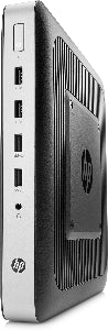 HP t630 Tower Thin Client Desktop PC, AMD GX-420GI, 2.0GHz, 4GB RAM, 16GB Flash Memory, HP Smart Zero - 3BG71UT#ABA
