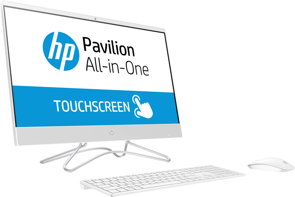 HP 24-f0060 23.8" Full HD (Touchscreen) All-in-One Computer, Intel Core i5-8250U, 1.60GHz, 12GB RAM, 1TB SATA, Windows 10 Home 64-Bit - 3LA01AA#ABA (Certified Refurbished)