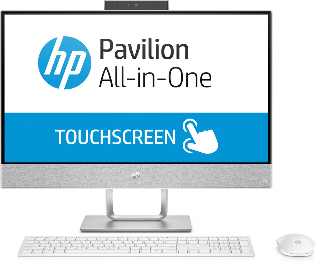 HP Pavilion 24-r114 All-in-One Desktop PC, 23.8" FHD (Touchscreen) Display, Intel Core i5-8400T, 1.70GHz, 12GB RAM, 2TB SATA Windows 10 Home 64-Bit - 3LA02AA#ABA (Refurbished)