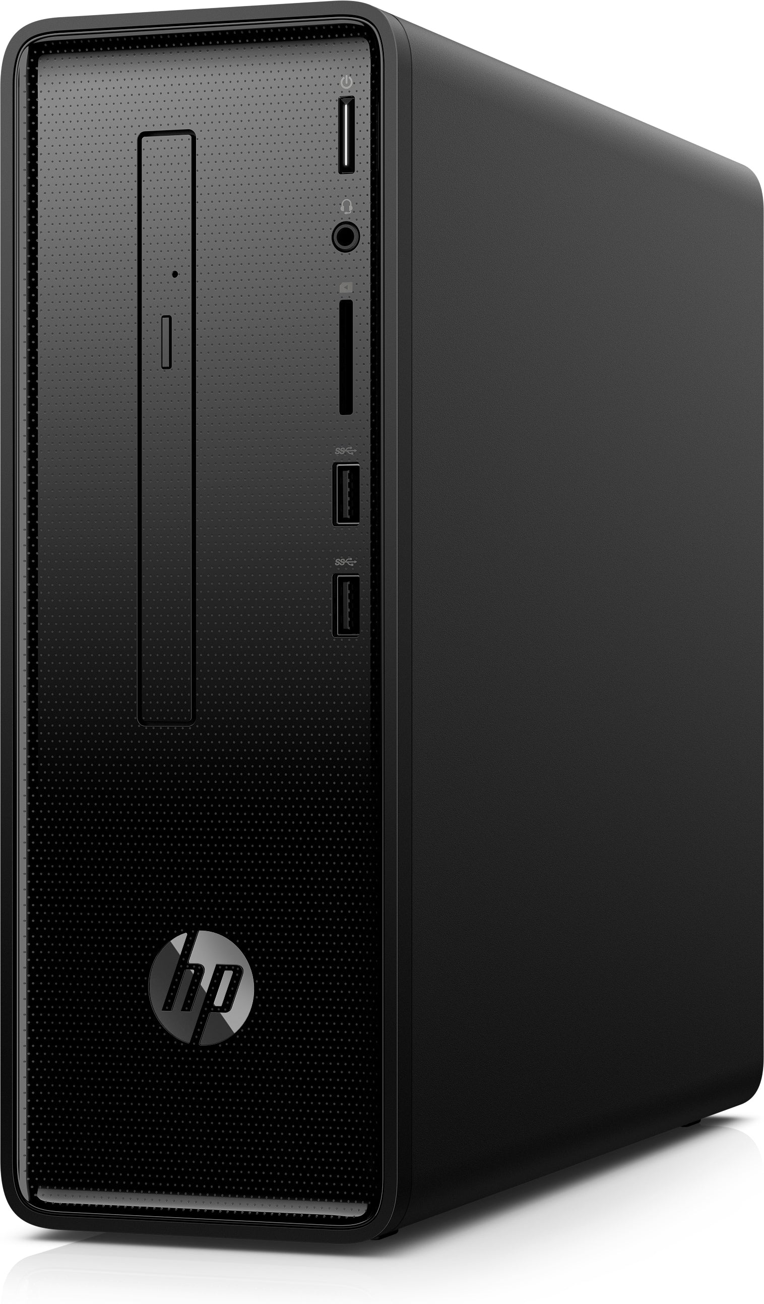 HP 290-a0036 Slim Desktop Midi Tower PC, AMD A9-9425, 3.10GHz, 8GB RAM, 1TB SATA, Windows 10 Home 64-Bit- 3LA89AA#ABA