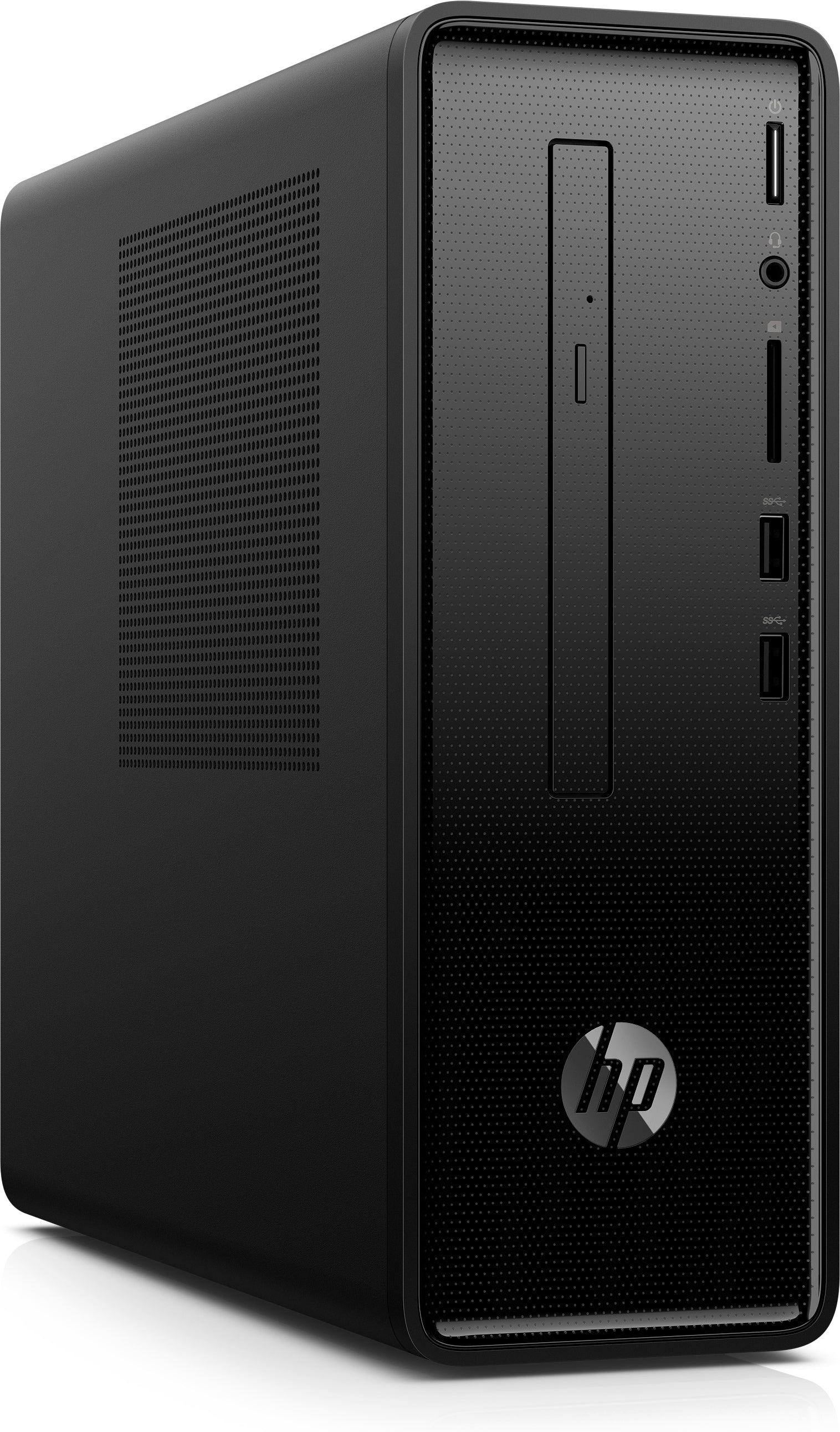HP 290-a0036 Slim Desktop Midi Tower PC, AMD A9-9425, 3.10GHz, 8GB RAM, 1TB SATA, Windows 10 Home 64-Bit- 3LA89AA#ABA