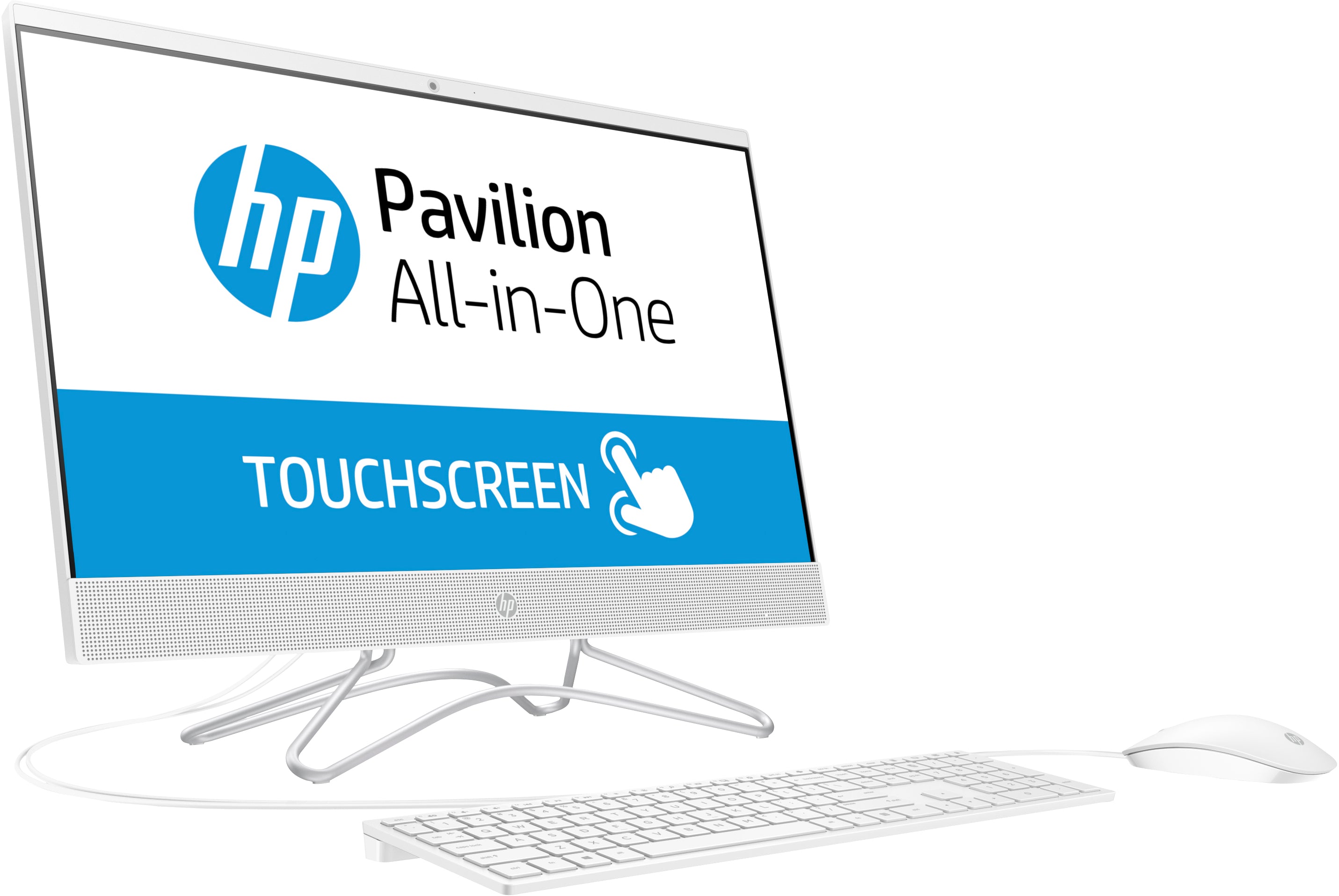 HP Pavilion 24-F0040C All-in-One PC 23.8" FHD Touch AMD:A9-9425 3.10GHz 8GB RAM 1TB HDD 3LA00AA#ABA(Certified Refurbished)