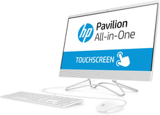 HP Pavilion 24-F0046C All-in-One PC 23.8" FHD Touch AMD:A9-9425, 3.10GHz, 8GB RAM,1TB SATA,Win 10H, 3LA84AA#ABA (Certified Refurbished)