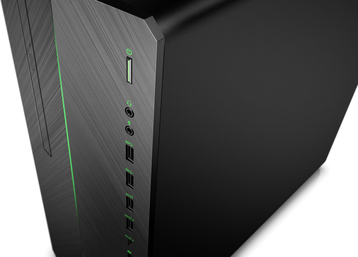 HP Pavilion 790-0019 Gaming Desktop Tower PC, Intel Core i5, 2.80GHz, 16GB RAM, 2TB SATA + 256GB SSD, Windows 10 Home 64-bit, Shadow Black- 3LA97AA#ABL
