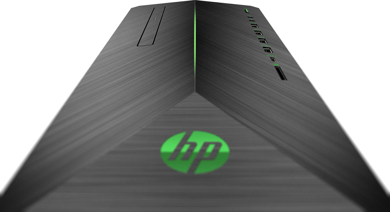 HP Pavilion 790-0019 Gaming Desktop Tower PC, Intel Core i5, 2.80GHz, 16GB RAM, 2TB SATA + 256GB SSD, Windows 10 Home 64-bit, Shadow Black- 3LA97AA#ABL