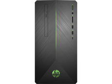 HP Pavilion Gaming 790-0009 Mini Tower Desktop PC, Intel Core: i3-8100, 3.60GHz, 8GB RAM, 1TB HDD + 128GB SSD, Windows 10 Home 64-Bit - 3LA96AA#ABL (Certified Refurbished)