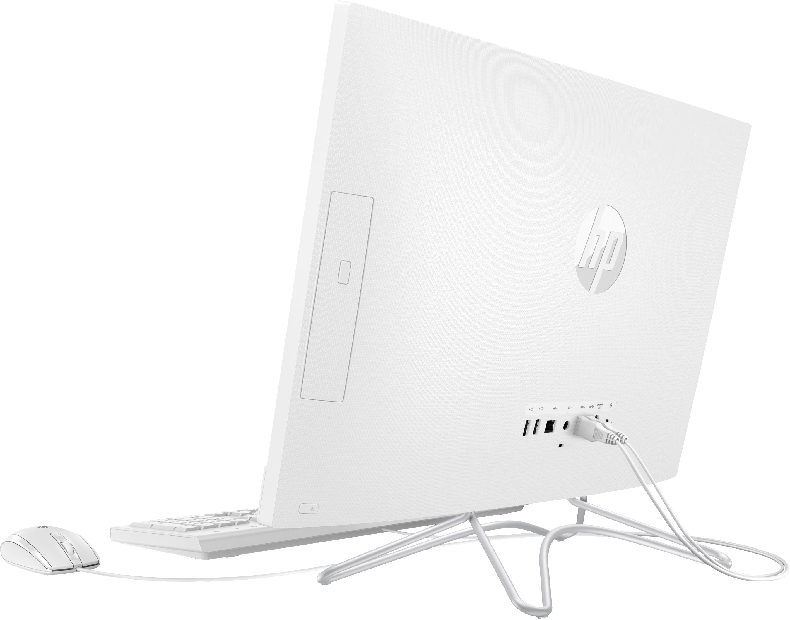 HP 24-f0018 23.8" Full HD (Non-Touch) All-in-One Computer, AMD A9-9425, 3.10GHz, 8GB RAM, 1TB SATA, Windows 10 Home 64-Bit - 3LB38AA#ABA