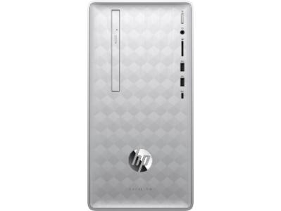 HP Pavilion 590-p0075xt MT Desktop PC, Intel Core:i7-9700, 3.0GHz, 16GB RAM, 1TB HDD + 128GB SSD, Windows 10 Home 64-Bit - 3UQ67AA#ABA (Certified Refurbished)