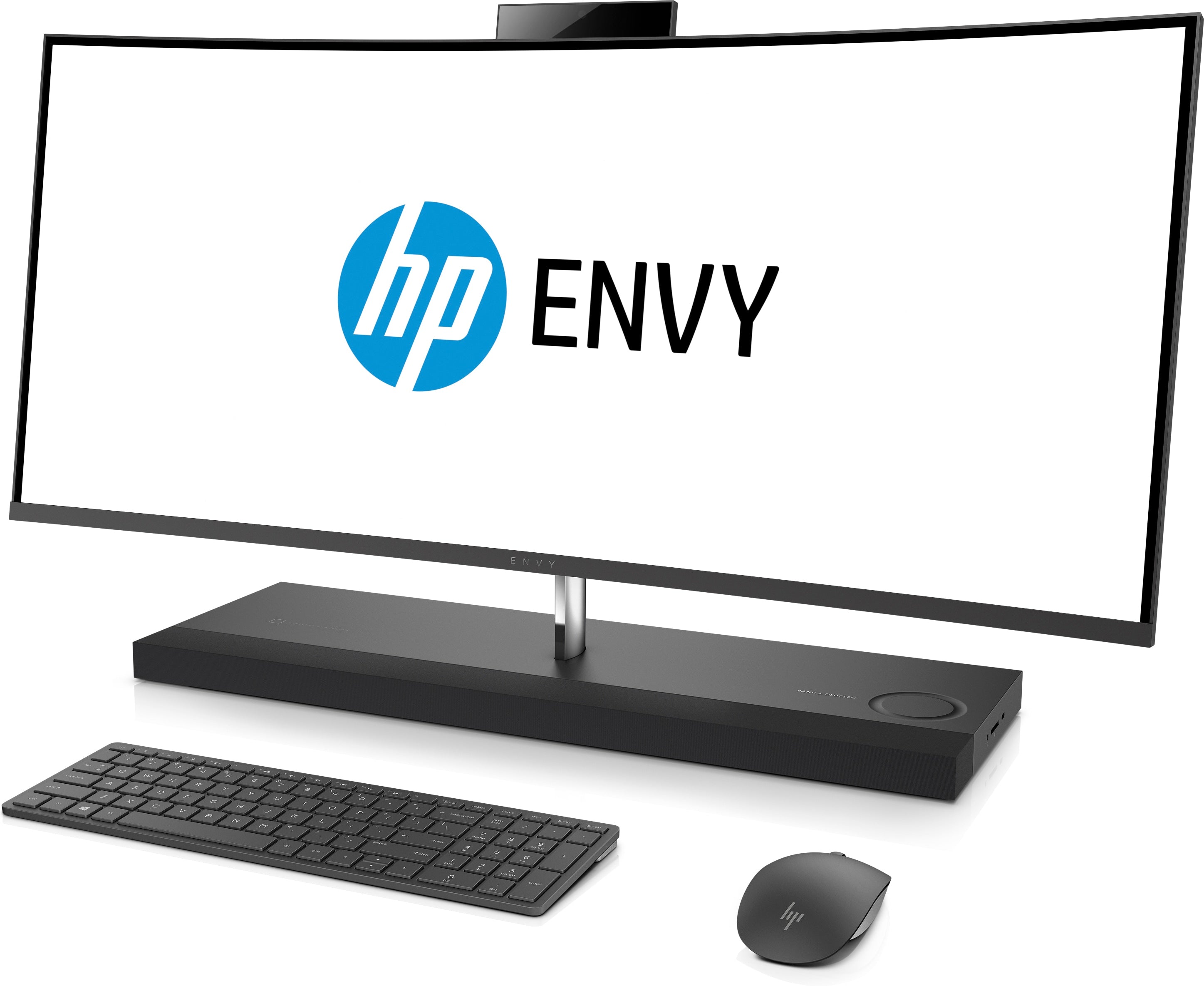 HP Envy 34-b110 34" Ultra Wide Quad HD (Non-Touch) Curved All-in-One Computer, Intel Core i7-8700T, 2.40 GHz, 16GB RAM, 1TB HDD, 256GB SSD, Windows 10 Home 64-bit - 3LB85AA#ABA