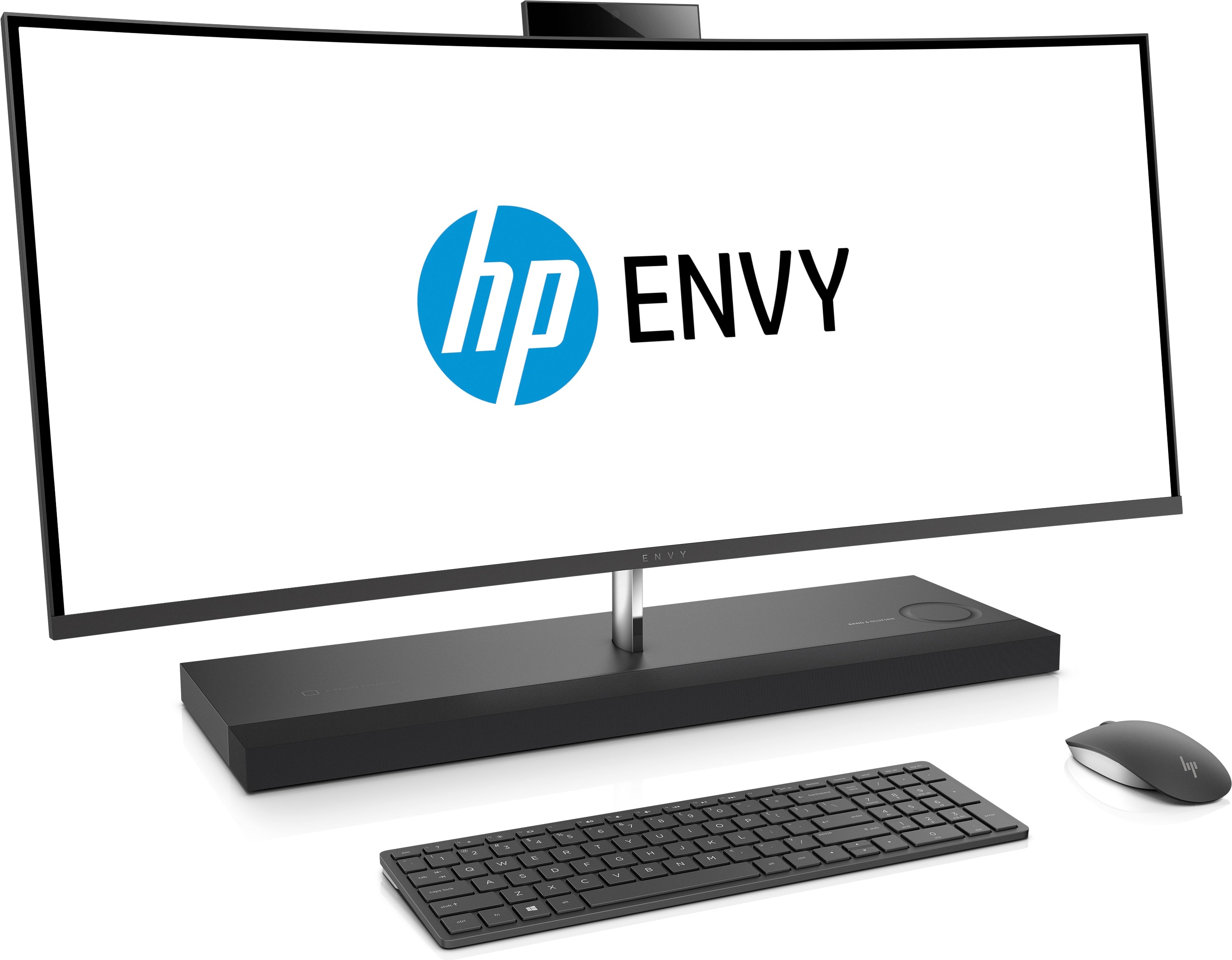 HP Envy 34-b110 34" Ultra Wide Quad HD (Non-Touch) Curved All-in-One Computer, Intel Core i7-8700T, 2.40 GHz, 16GB RAM, 1TB HDD, 256GB SSD, Windows 10 Home 64-bit - 3LB85AA#ABA