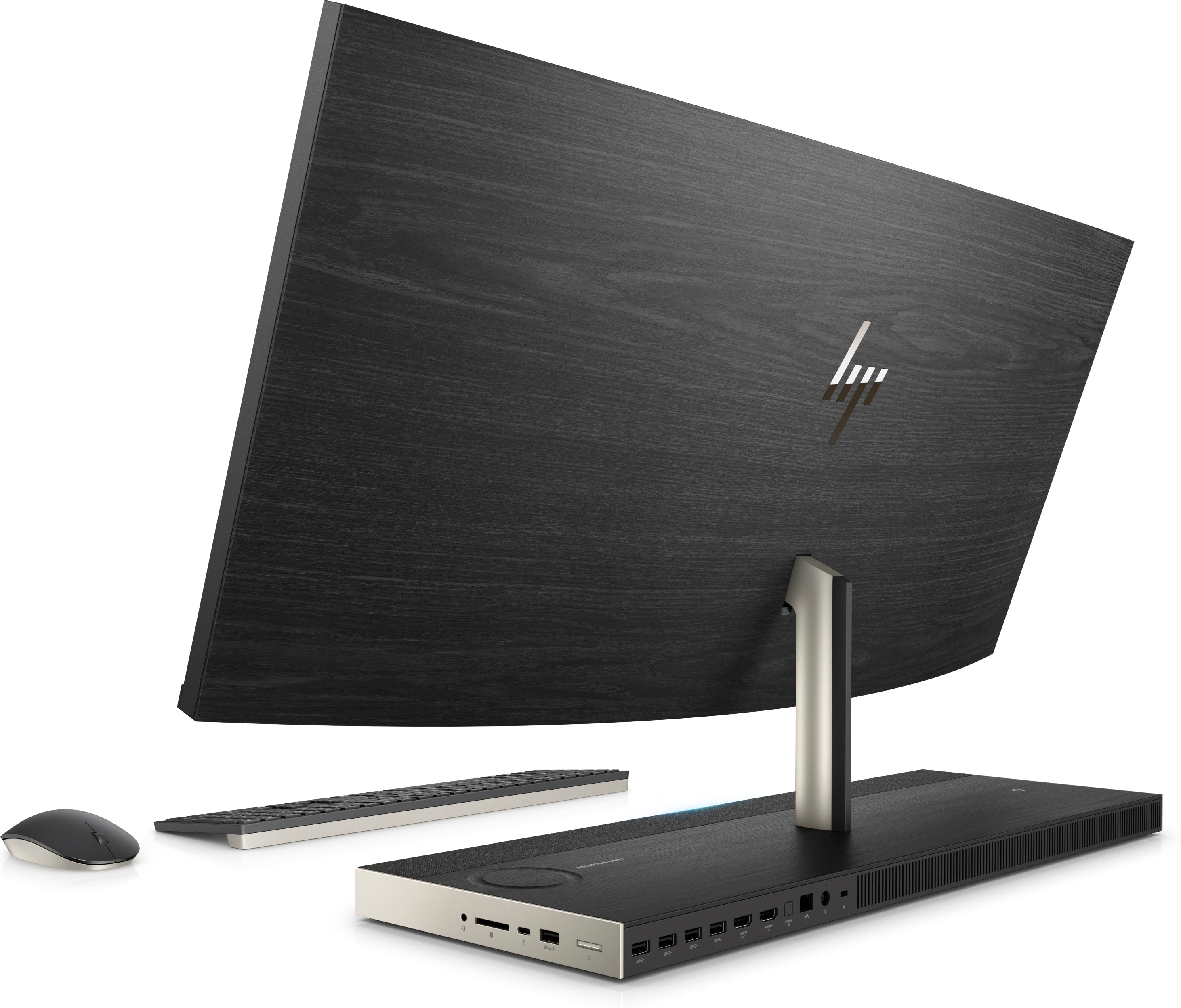 HP Envy 34-b110 34" Ultra Wide Quad HD (Non-Touch) Curved All-in-One Computer, Intel Core i7-8700T, 2.40 GHz, 16GB RAM, 1TB HDD, 256GB SSD, Windows 10 Home 64-bit - 3LB85AA#ABA