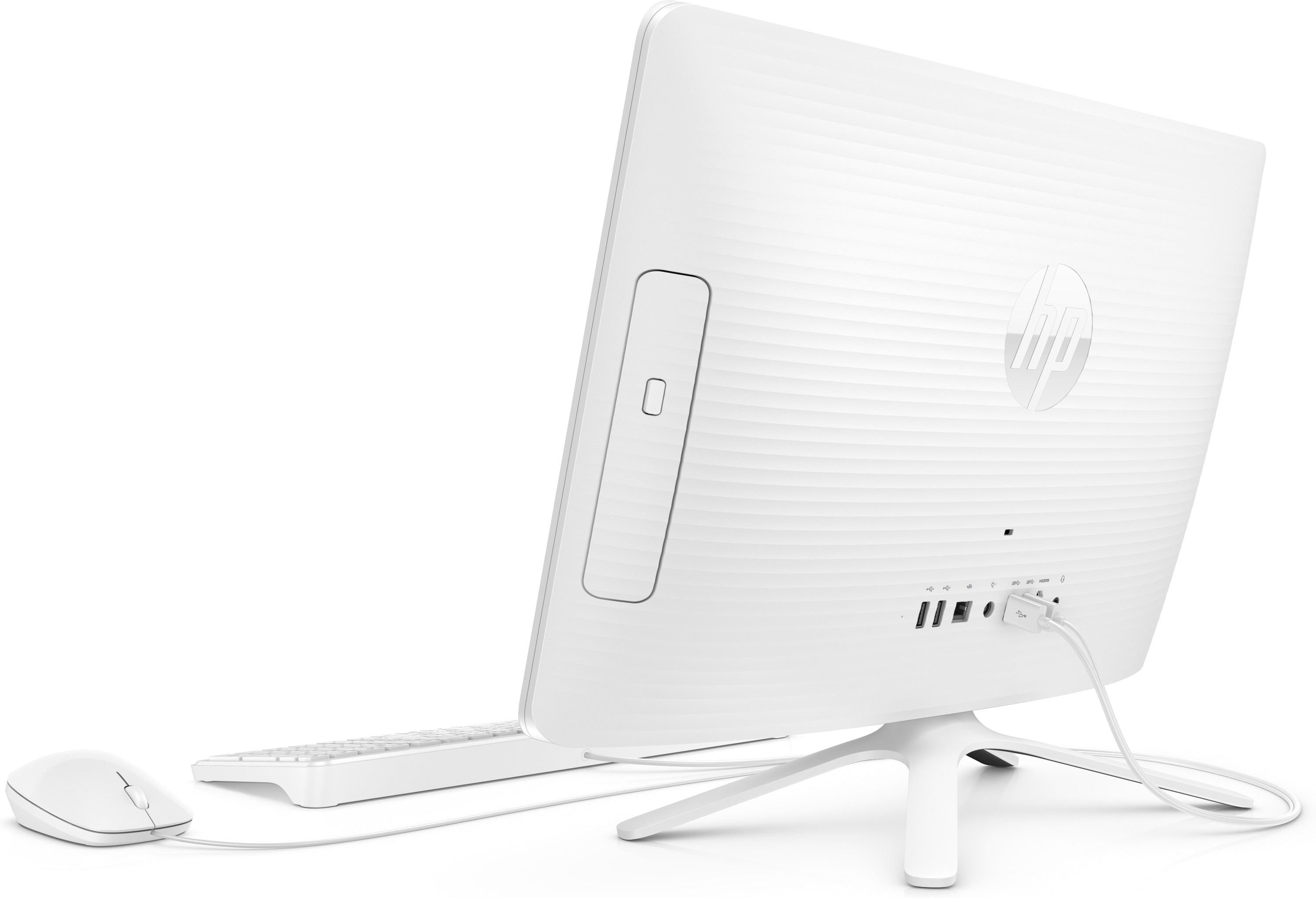 HP 20-c424 19.5" Full HD (Non-Touch) All-in-One Computer, AMD E2-9000, 1.80GHz, 4GB RAM, 1TB SATA, Windows 10 Home 64-Bit - 3LB86AA#ABA (Certified Refurbished)