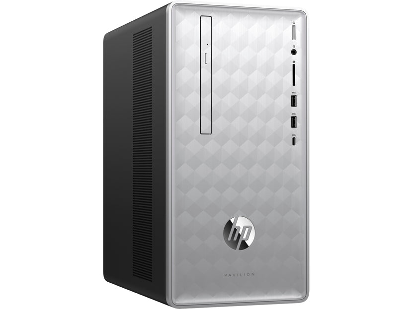 HP Pavilion 590-p0081c Desktop PC, Intel Core i5, 2.80GHz, 12GB RAM, 16 GB Optane Memory, 1TB HDD, Windows 10 Home 64-bit- 3LC16AA#ABA (Certified Refurbished)