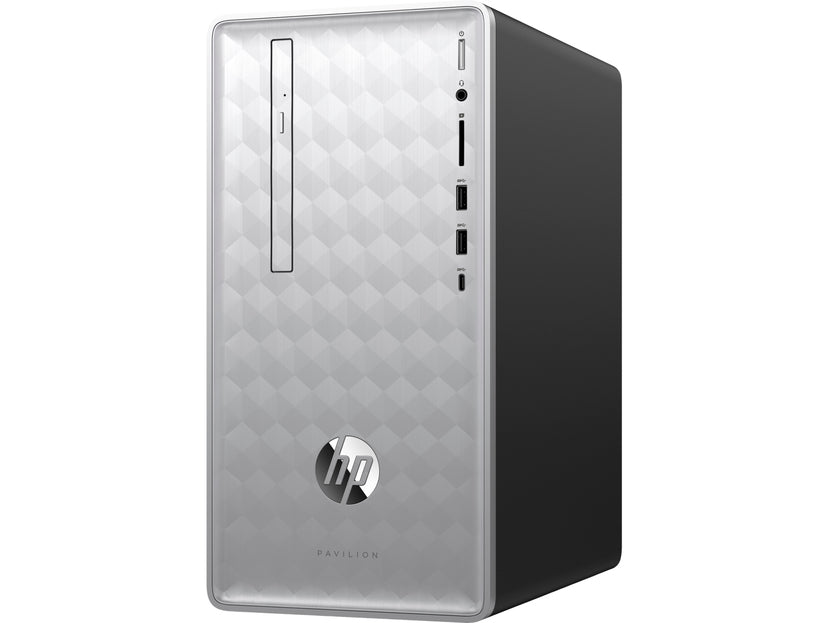 HP Pavilion 590-p0081c Desktop PC, Intel Core i5, 2.80GHz, 12GB RAM, 16 GB Optane Memory, 1TB HDD, Windows 10 Home 64-bit- 3LC16AA#ABA (Certified Refurbished)