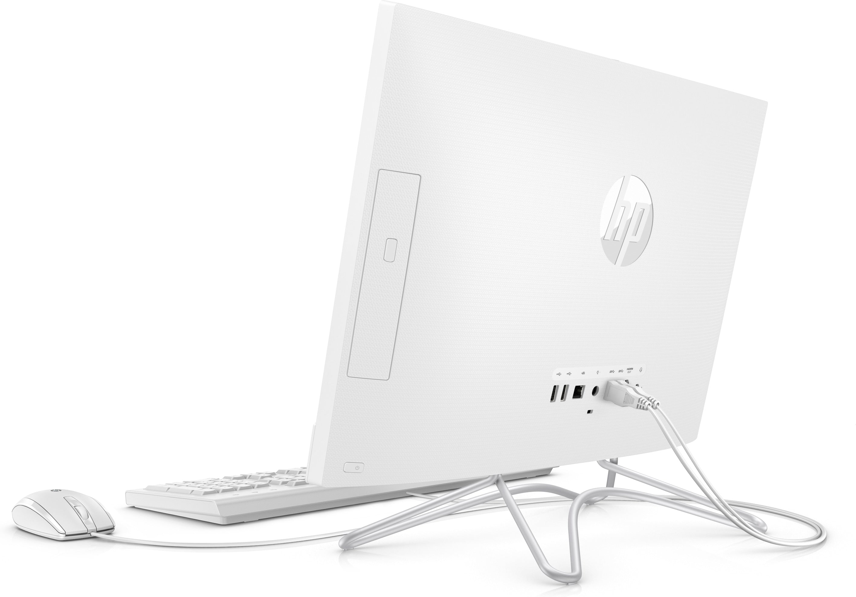 HP 22-c0053w 21.5" Full HD (Non-Touch) All-in-One Computer, Intel Pentium Silver J5005, 1.50GHz, 8GB RAM, 1TB SATA, Windows 10 Home 64-Bit - 3LC17AAR#ABA (Certified Refurbished)