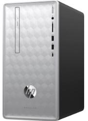 HP Pavilion 590-p0089 MT Desktop PC, AMD Ryzen 5 2400G, 3.60GHz, 12GB RAM, 2TB HDD, Windows 10 Home 64-Bit - 3LB23AA#ABL (Certified Refurbished)