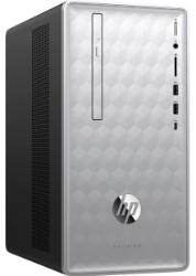 HP Pavilion 590-p0049 Mini Tower Desktop PC, AMD Ryzen 5- 2400G, 3.60GHz, 8GB RAM, 2TB HDD, Windows 10 Home 64-Bit - 3LC38AA#ABL