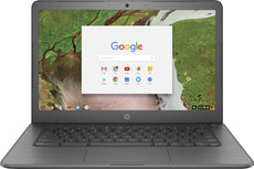 HP 14-G5 14" HD (Touchscreen) Chromebook, Intel Celeron N3350, 1.10GHz, 4GB RAM, 16GB eMMC, Chrome OS - 3PD95UT#ABA