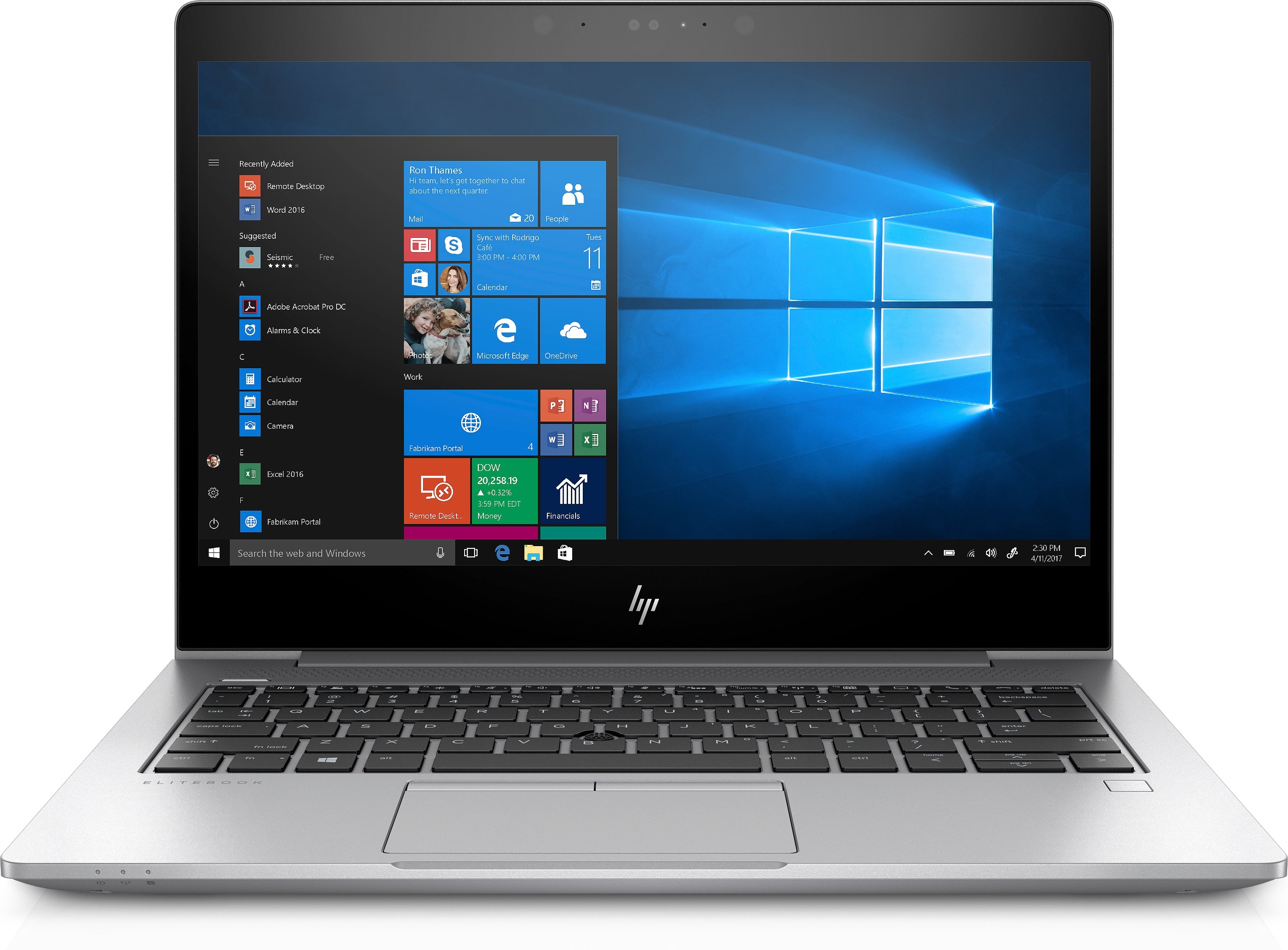 HP EliteBook 830-G5 13.3" Full HD Touchscreen Notebook, Intel Core i5, 1.60GHz, 16GB RAM, 512GB SSD, Windows 10 Pro - 3RC00UT#ABA
