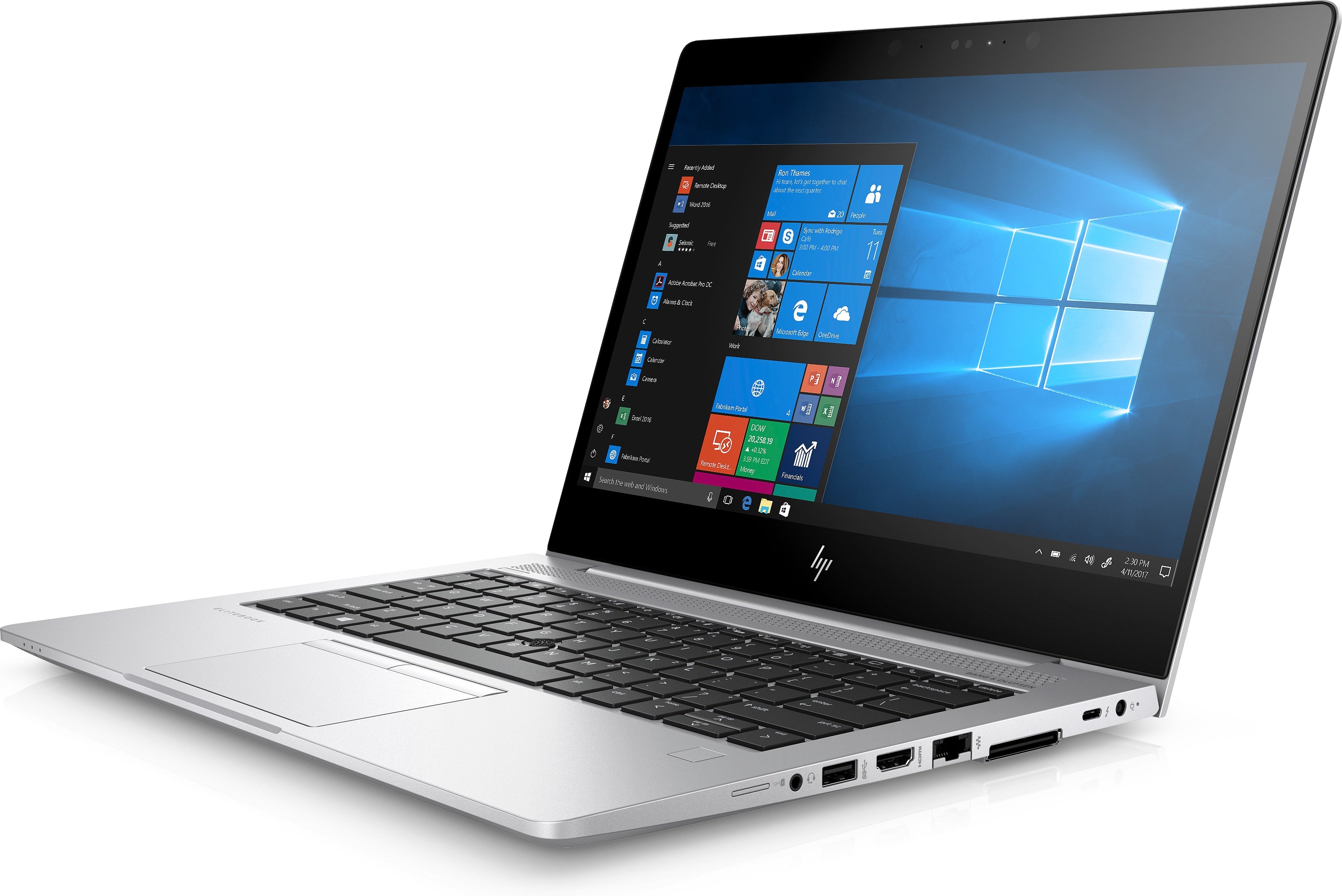 HP EliteBook 830-G5 13.3" Full HD Ultra Thin Notebook (Non Touch) Intel Core i5 1.60GHz 8GB RAM 256GB PCIe SSD Windows 10 Pro 3RB98UT#ABA (Certified Refurbished)
