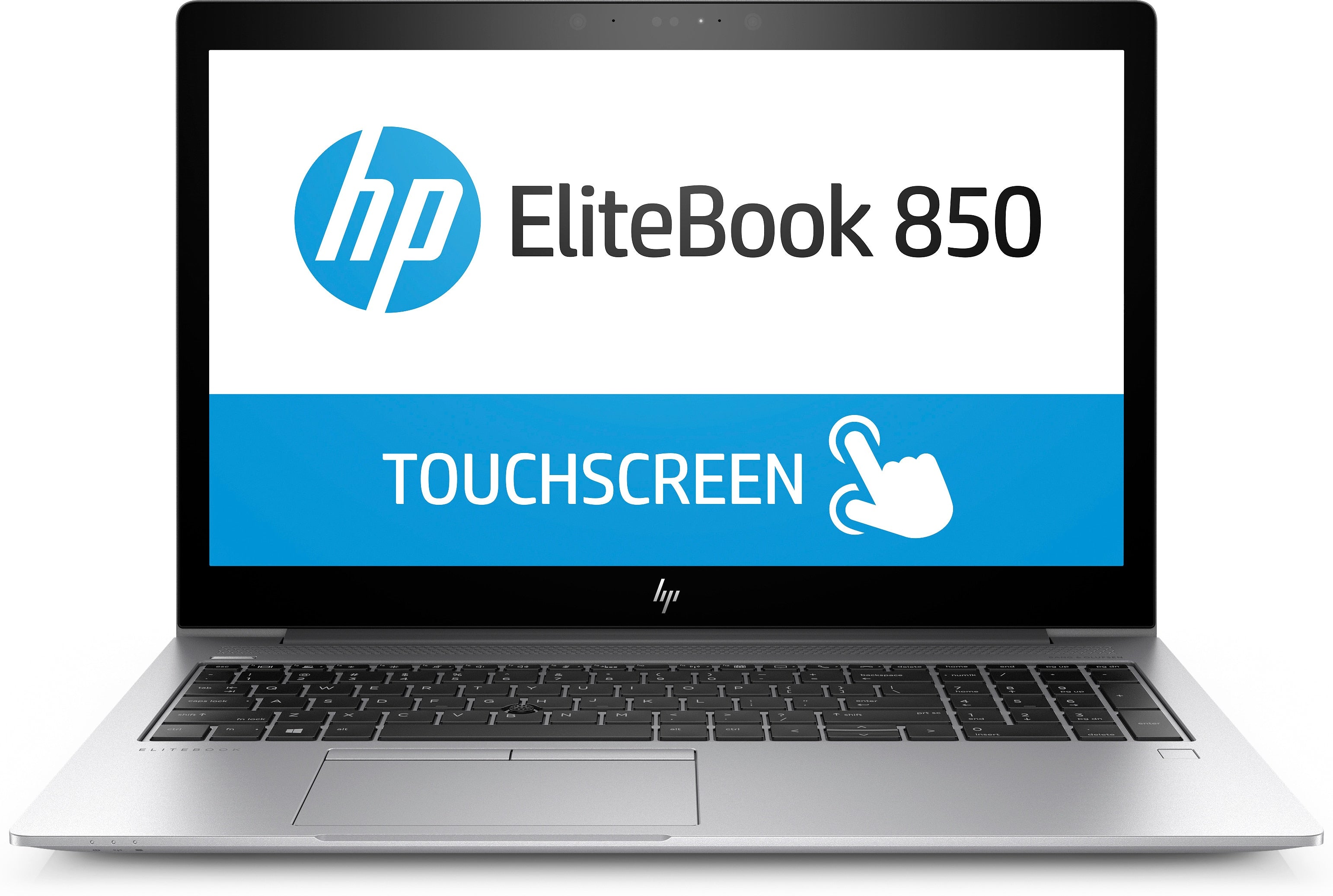 HP EliteBook 850 G5 15.6" Full HD (Touchscreen) Notebook PC, Intel Core i7-8650U, 1.90GHz, 8GB RAM, 256GB SSD, Windows 10 Pro 64-Bit - 3RS10UT#ABA