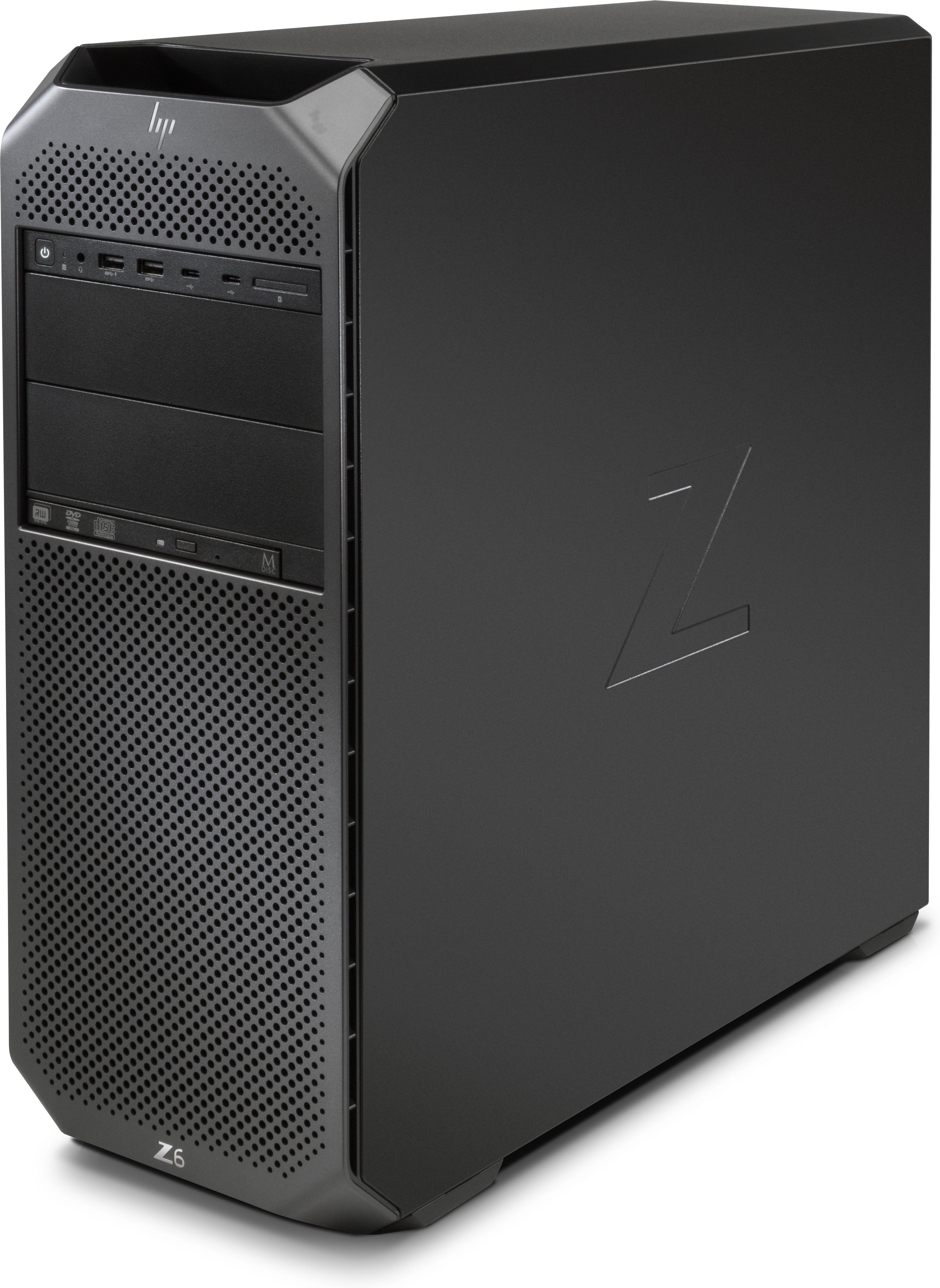 HP Z6 G4 Business Workstation Tower Xeon Silver 4114, 16 GB RAM, 256 GB SSD, Windows 10 Pro- 1WU31UT#ABA (Certified Refurbished)