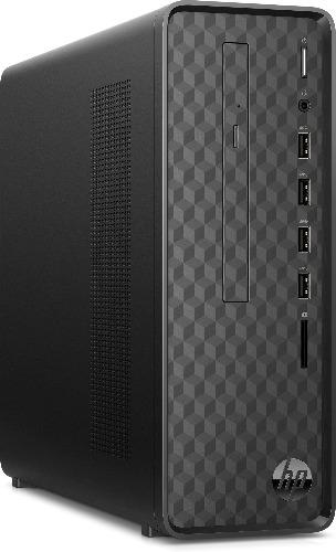 HP Slim S01-aF1006 Mini Tower Desktop, Intel Pentium Silver J5040, 2.0GHz, 8GB RAM, 256GB SSD, Win10H - 1K0E2AA#ABA (Refurbished)