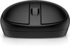 HP 240 Bluetooth Mouse, Red Optical, 3 Buttons, 1600 dpi, Scroll Wheel, Jet Black - 3V0G9AA#ABA