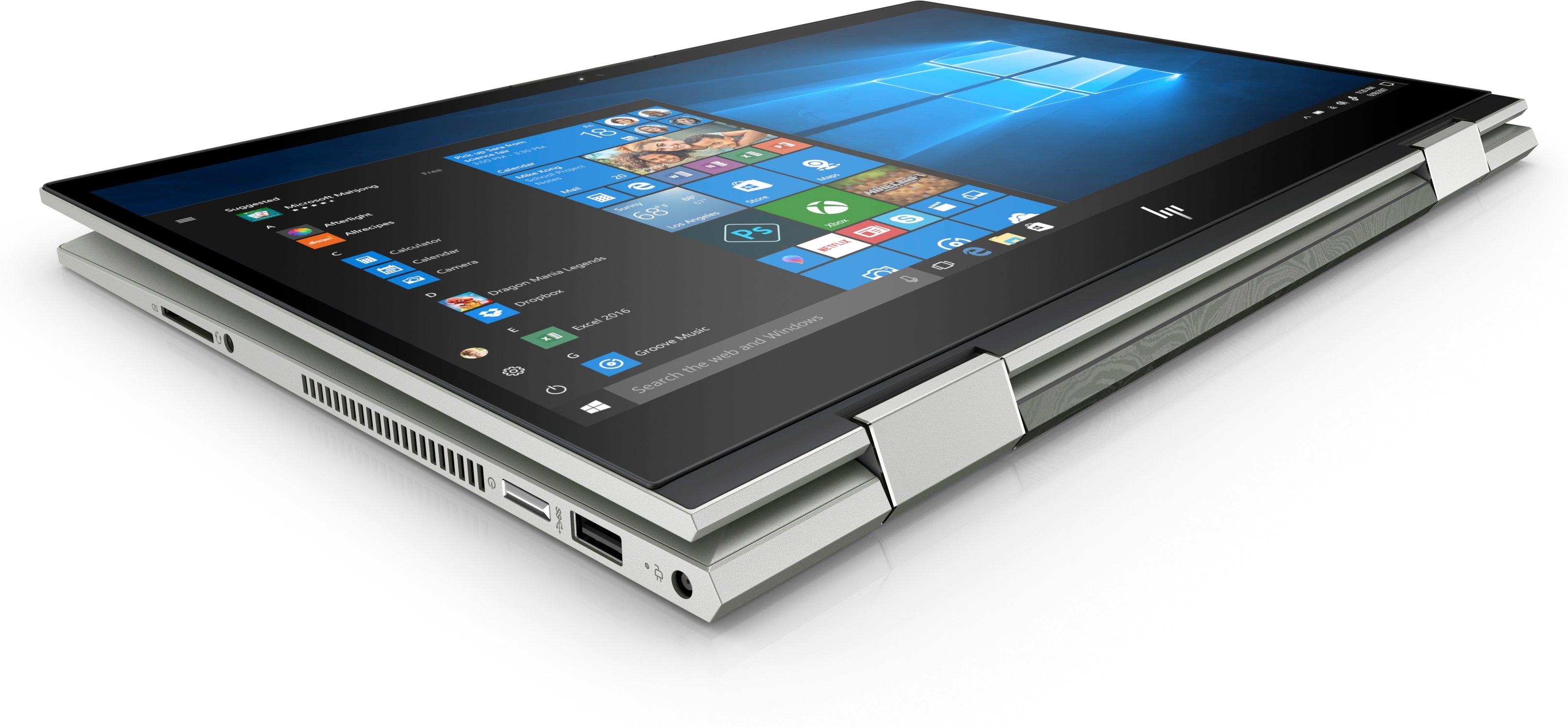 HP Envy X360 15.6" FHD Touch Notebook, Intel Core i5, 1.60GHz, 8GB RAM, 128GB SSD, Windows 10 Home-3VU72UA#ABA