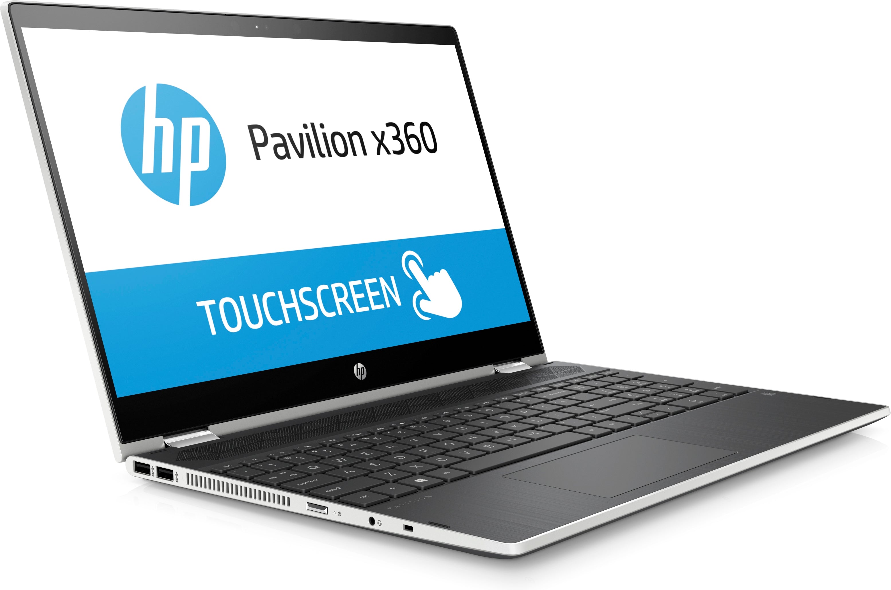 HP Pavilion X360 15-cr0010nr 15.6" FHD (Touchscreen) Convertible Notebook, Intel Core i5-8250U, 1.60GHz, 8GB RAM, 1TB HDD, Windows 10 Home 64-Bit- 3WF01UA#ABA