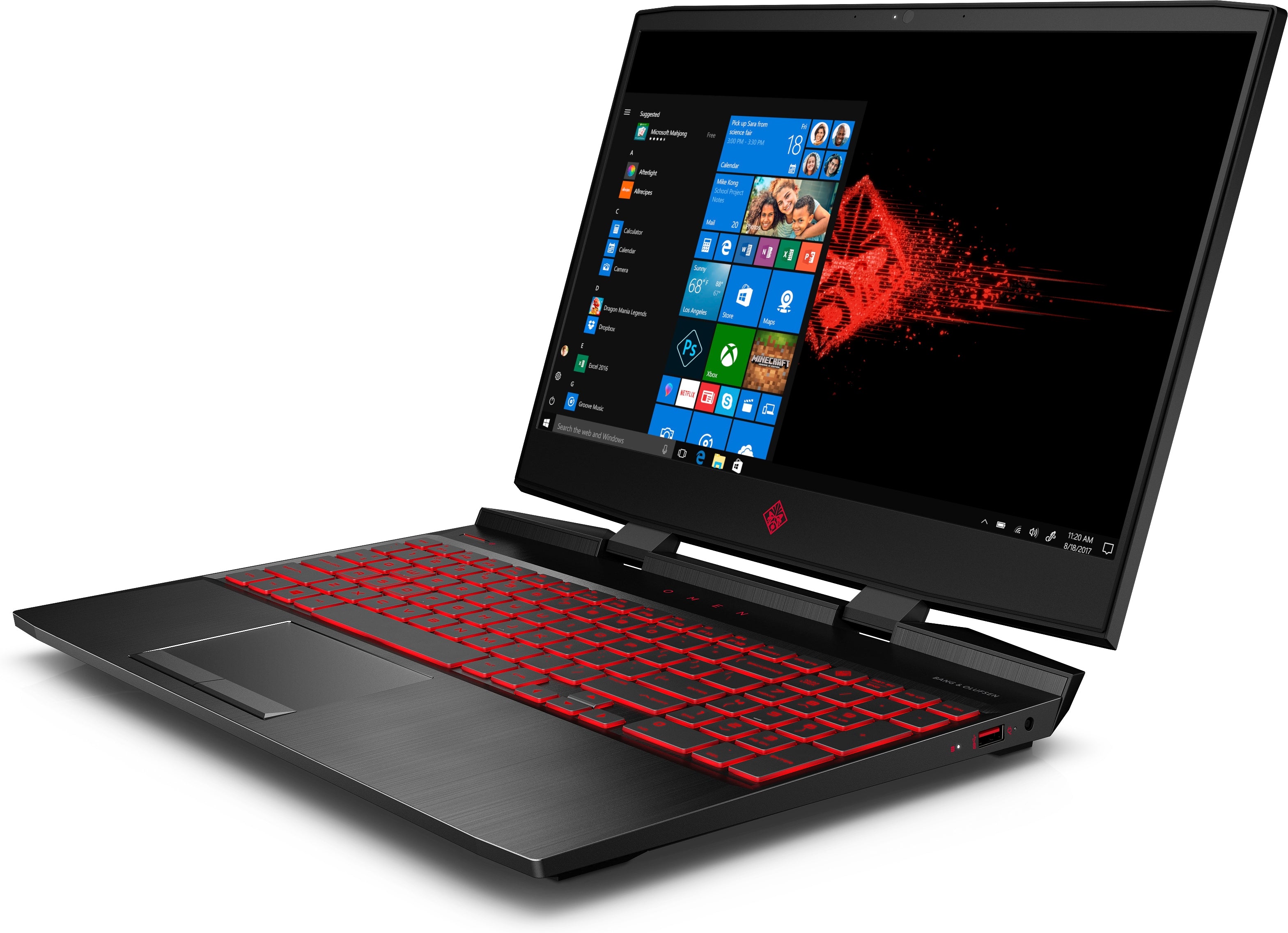 HP OMEN 15-dc0010nr 15.6" FHD (Non-Touch) Gaming Notebook, Intel Core i5-8300H, 2.30GHz, 12GB RAM, 1TB HDD SATA+ 128 GB SSD, Window 10 Home 64-Bit - 3WL23UA#ABA