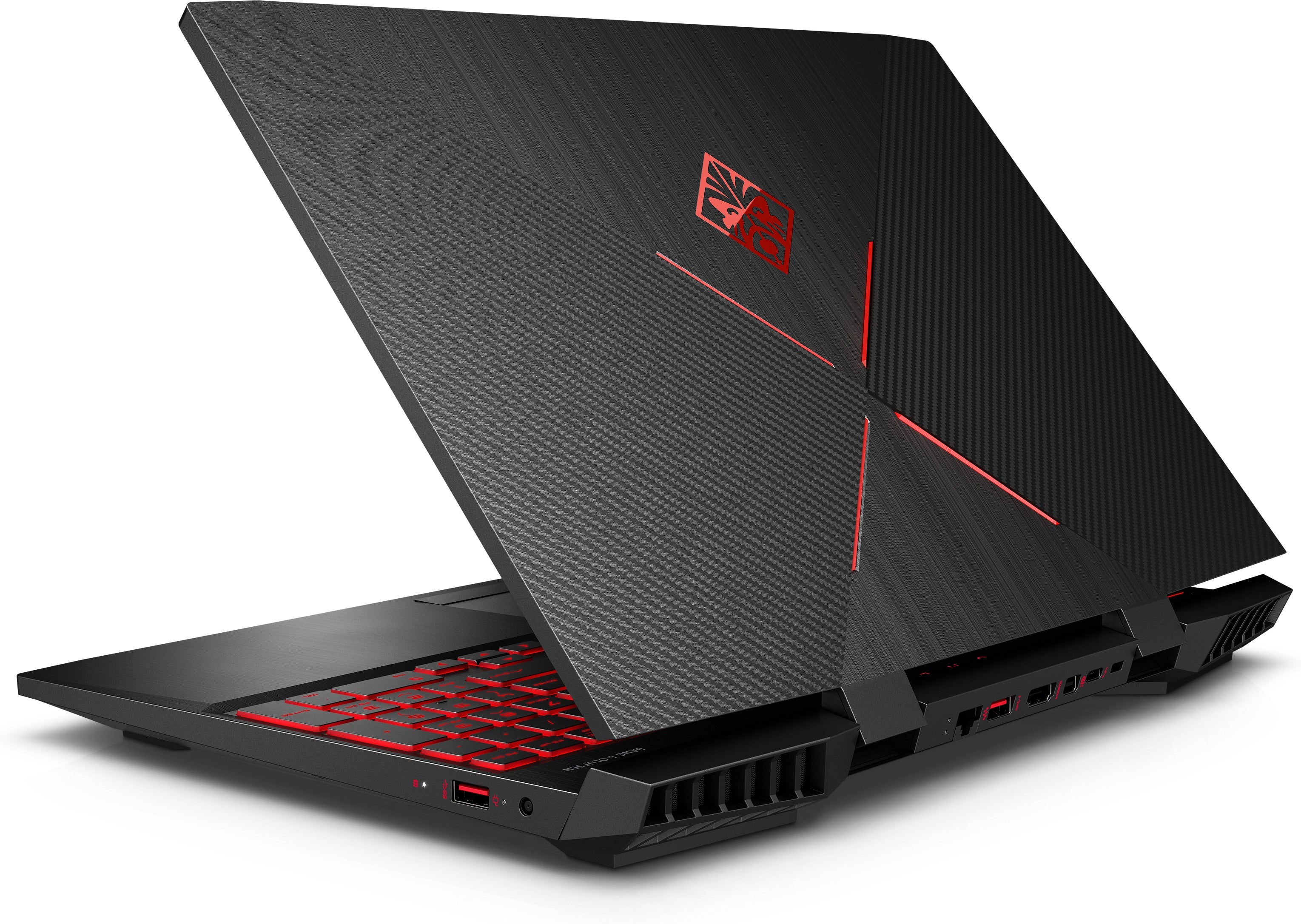 HP OMEN 15-dc0010nr 15.6" FHD (Non-Touch) Gaming Notebook, Intel Core i5-8300H, 2.30GHz, 12GB RAM, 1TB HDD SATA+ 128 GB SSD, Window 10 Home 64-Bit - 3WL23UA#ABA