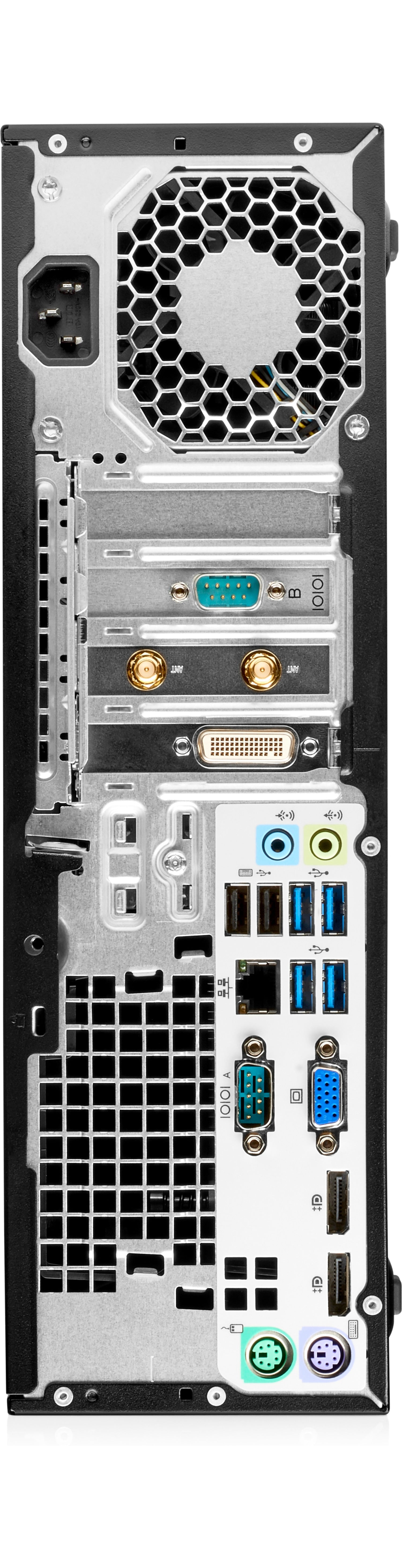 HP EliteDesk 705-G3  SFF Desktop PC, AMD:A10-8770, 3.50GHz, 8GB RAM, 128GB SSD, Windows 10 Pro 64-Bit - 3XL94U8#ABA