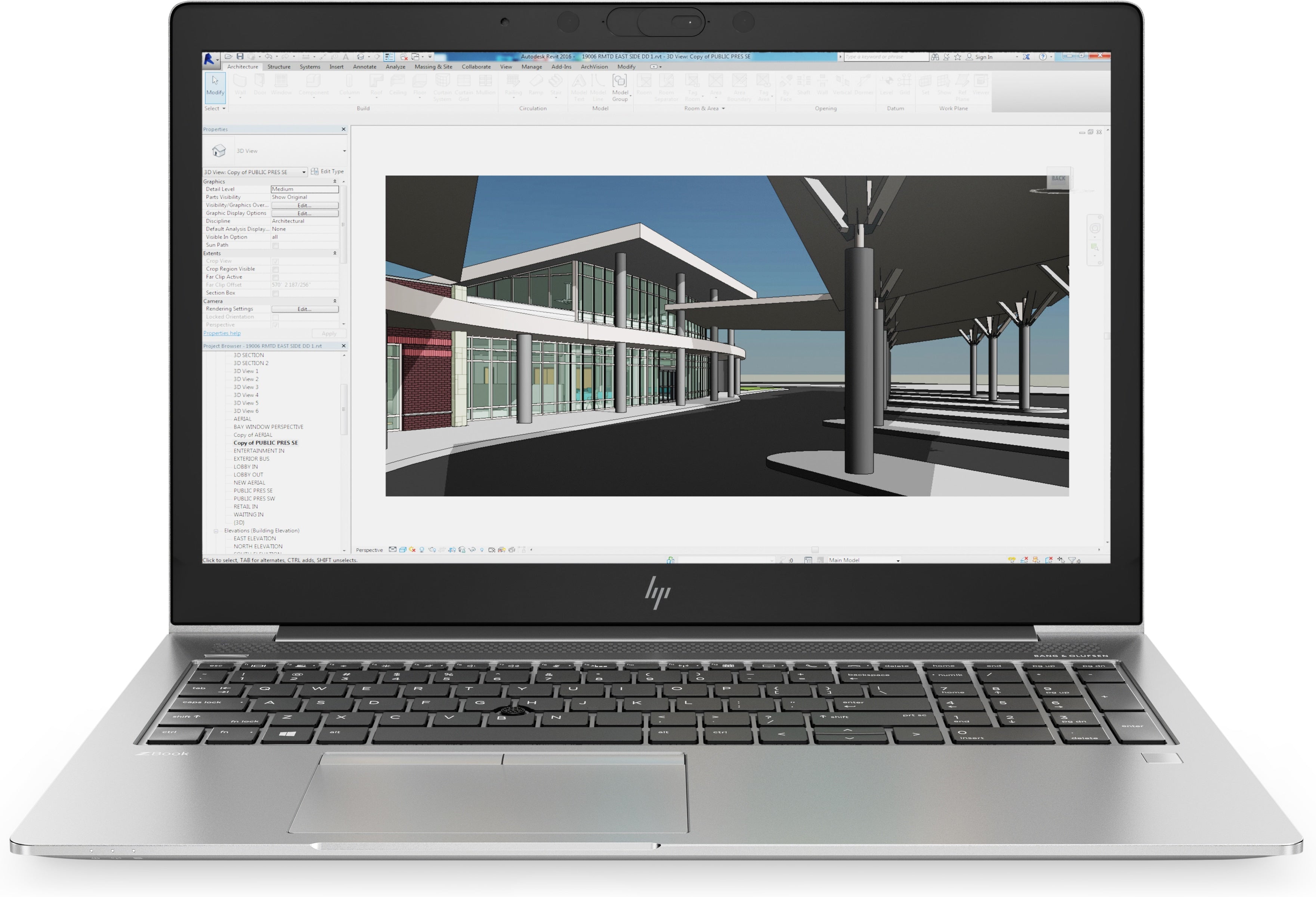 HP Zbook 15u G5 15.6" FHD (Non-Touch) Mobile Workstation, Intel Core i5-7200U, 2.50GHz, 8GB RAM, 256GB SSD, Windows 10 Pro 64-Bit - 3YW58UT#ABA