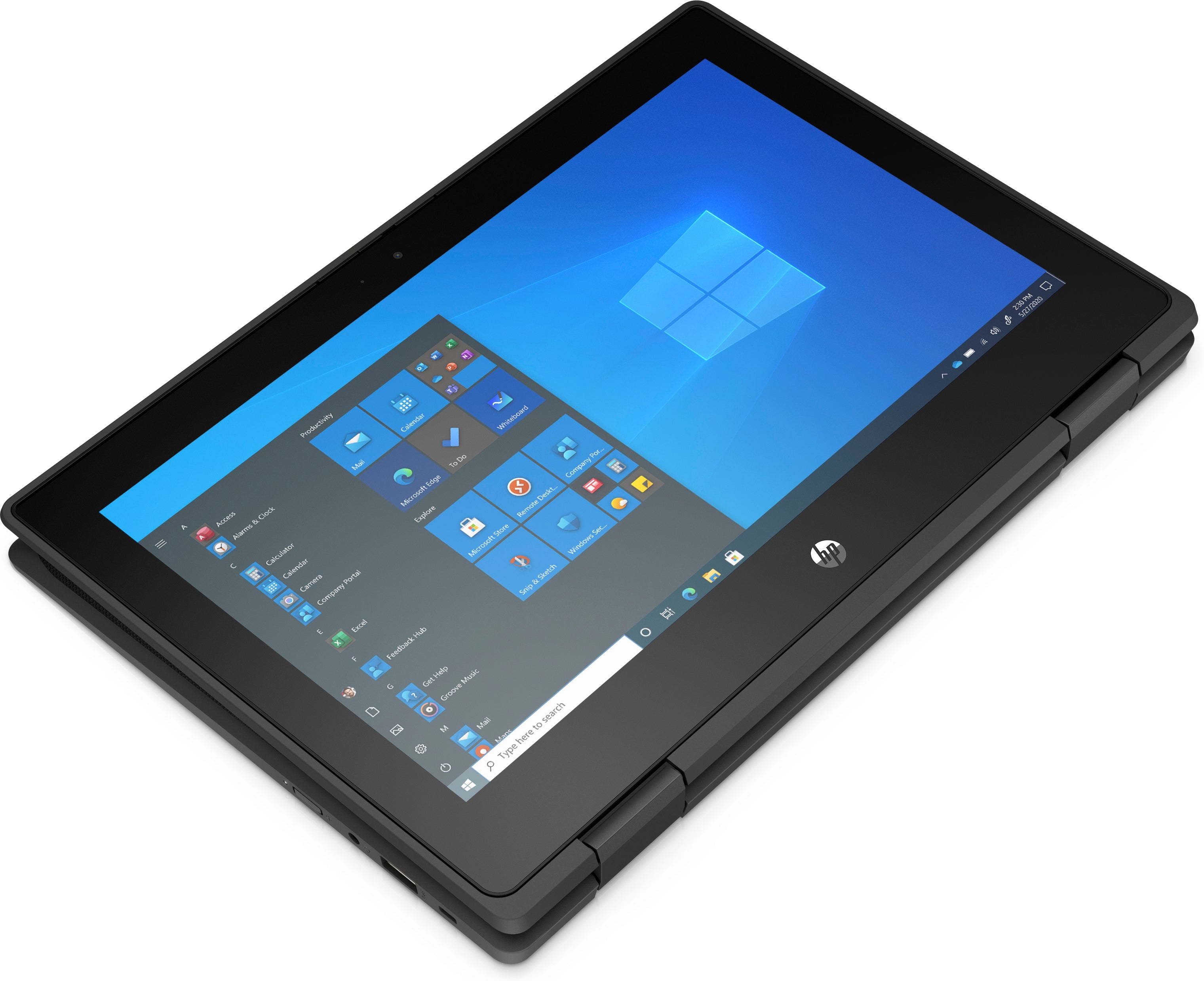 HP ProBook x360 11 G7 11.6" HD EE Convertible Notebook, Intel Celeron N5100, 1.10GHz, 4GB RAM, 64GB eMMC, Win10P - 3N8P9UT#ABA