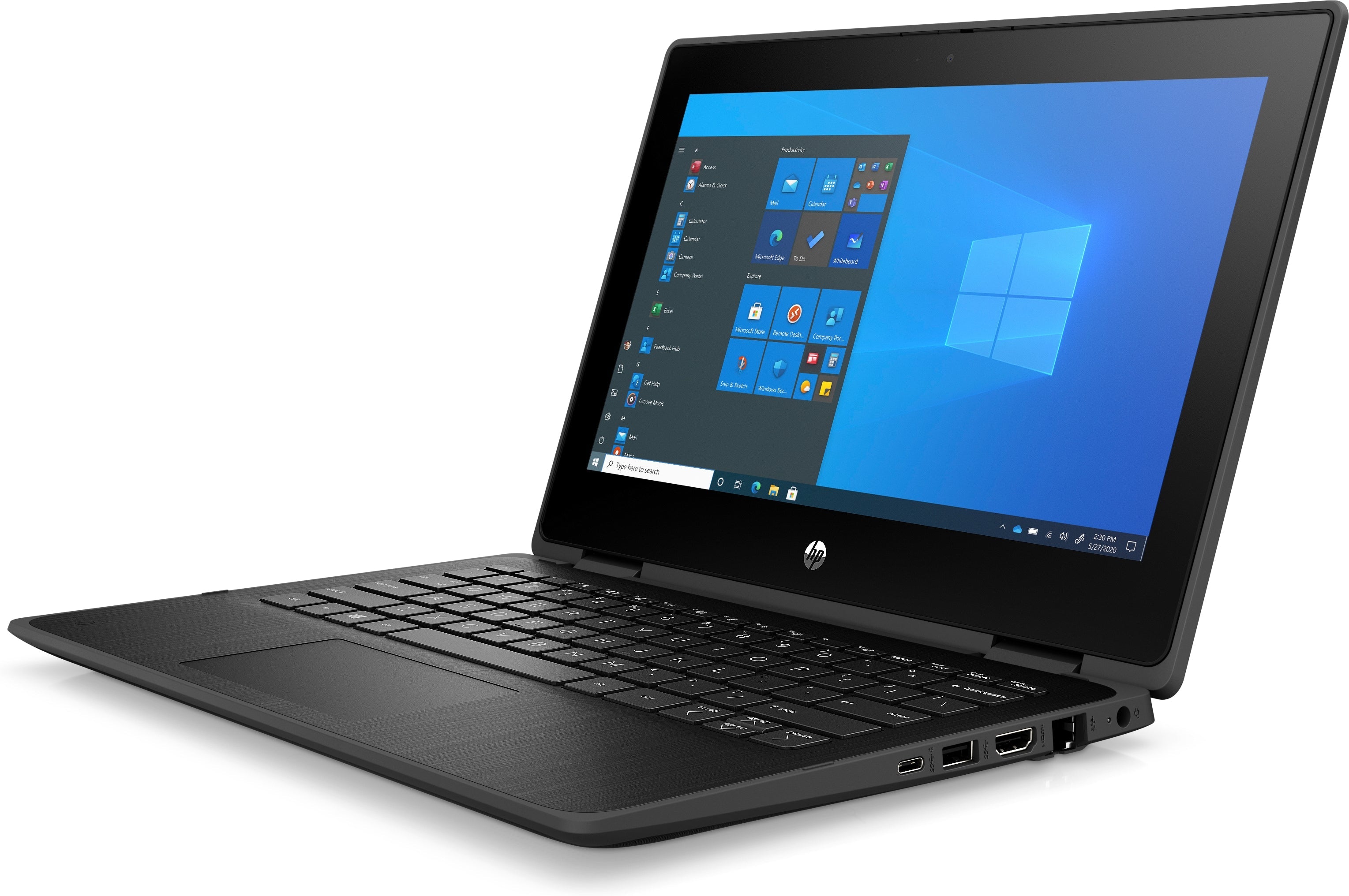 HP ProBook x360 11 G7 11.6" HD EE Convertible Notebook, Intel Celeron N5100, 1.10GHz, 4GB RAM, 64GB eMMC, Win10P - 3N8P9UT#ABA