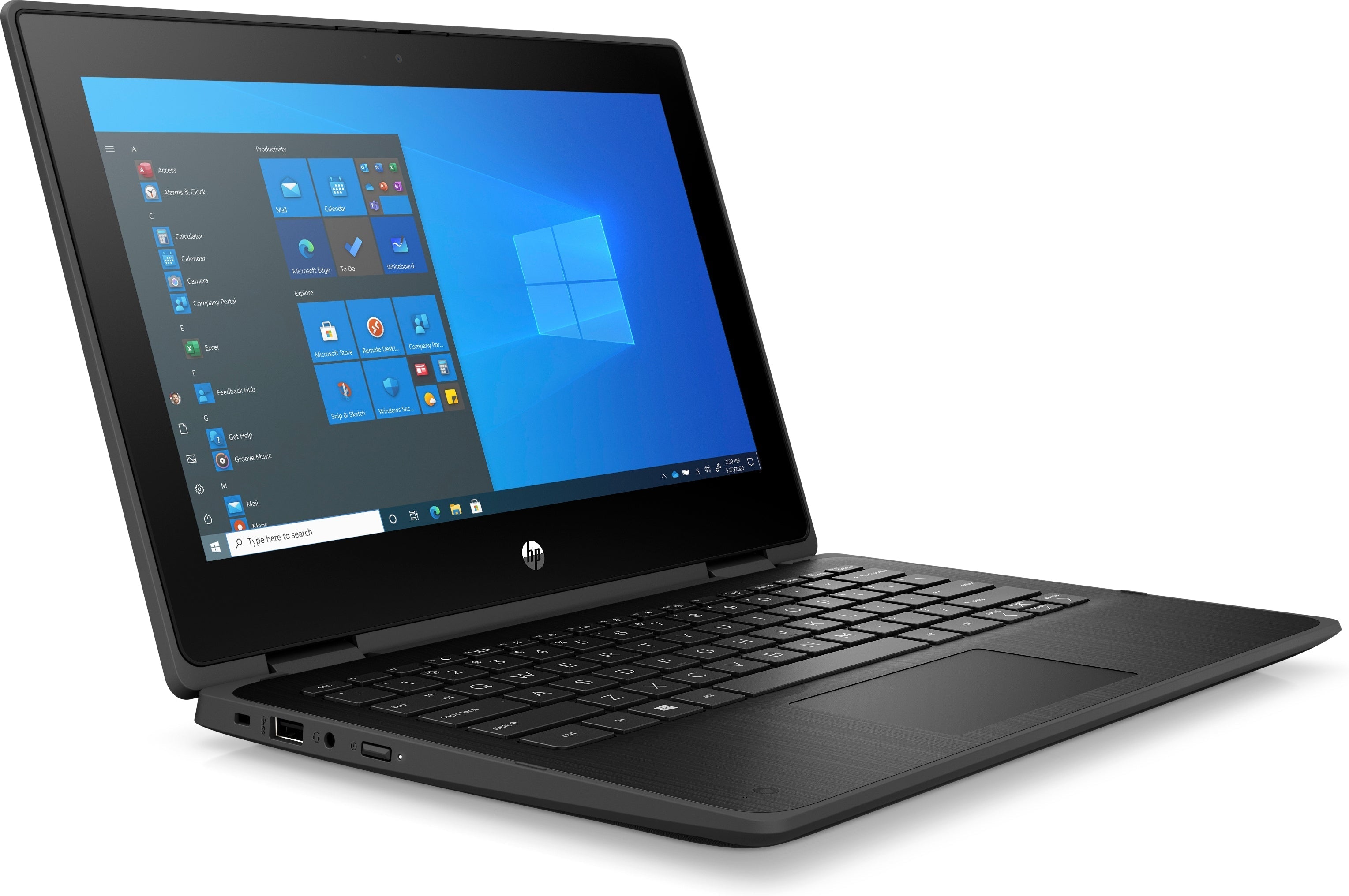 HP ProBook x360 11 G7 11.6" HD EE Convertible Notebook, Intel Pentium N6000, 1.10GHz, 8GB RAM, 256GB eMMC, Win11P - 3N8T0UT#ABA