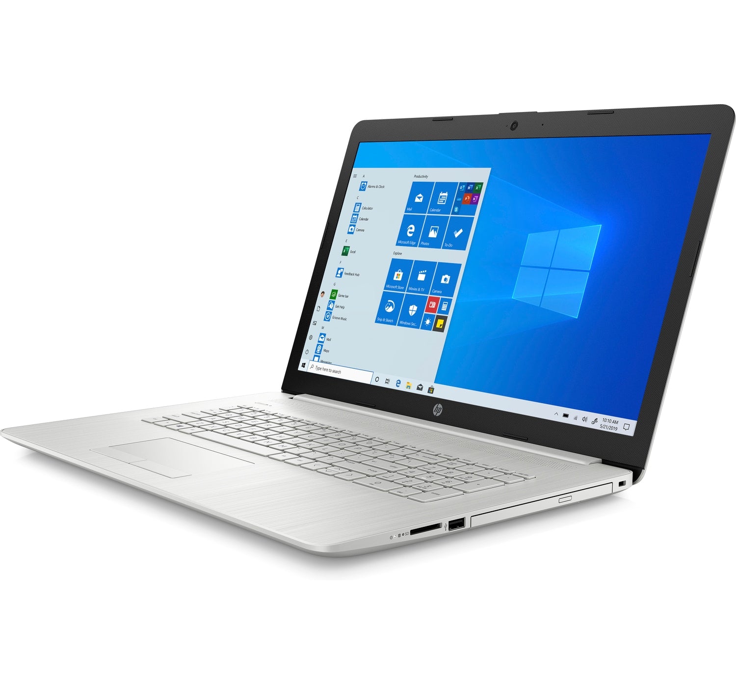 HP 17-by4083st 17.3" HD+ Notebook, Intel i3-1115G4, 3.0GHz, 8GB RAM, 1TB HDD, 128GB SSD, Win10H - 446R8UA#ABA (Certified Refurbished)
