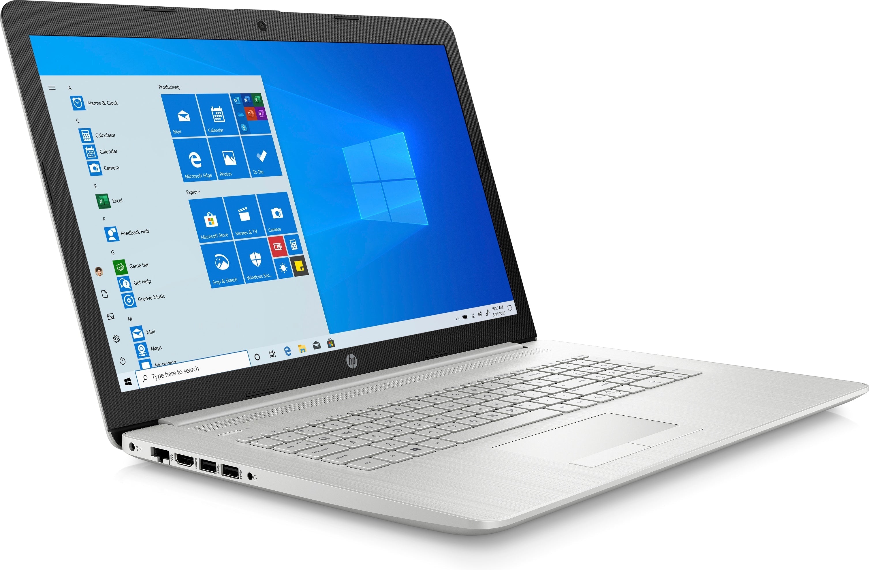 HP 17-by4013dx 17.3" HD+ Notebook, Intel i3-1115G4, 3.0GHz, 8GB RAM, 256GB SSD, Win10HS - 4J8C8UA#ABA (Certified Refurbished)