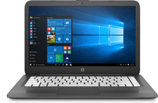 HP Stream 14-cb112wm 14" HD (Non-Touch) Laptop, Intel Celeron N4000, 1.10GHz, 4GB RAM, 32GB eMMC, Windows 10 Home in S mode - 4AL70UA#ABA (Certified Refurbished)