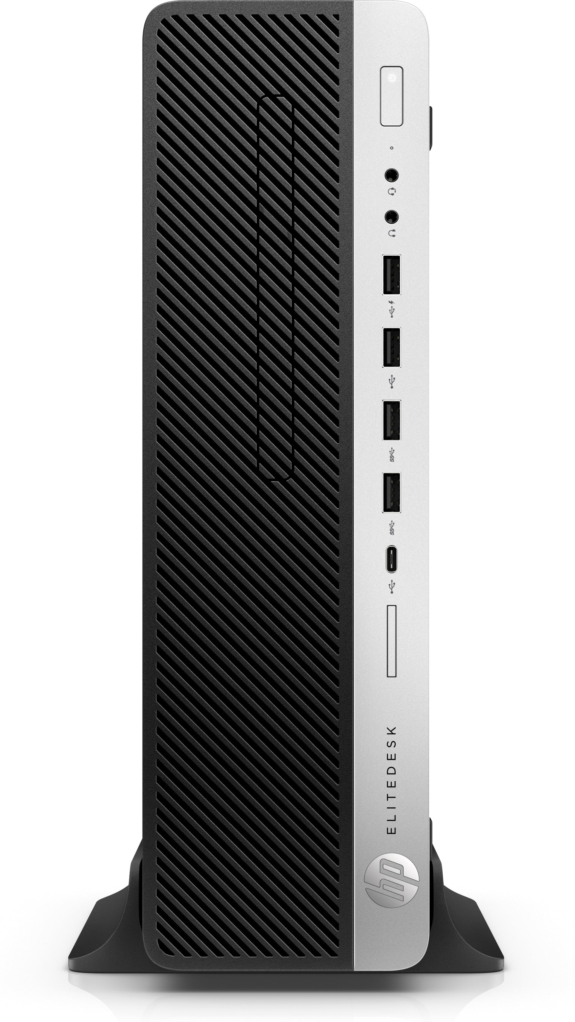 HP EliteDesk 800-G4 SFF Desktop PC, Intel i7-8700, 3.20GHz, 8GB RAM, 256 GB SSD, Windows 10 Pro 64-Bit - 4DP06UT#ABA (Certified Refurbished)