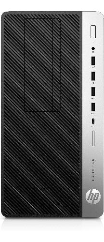 HP ProDesk 600-G4 Micro Tower Desktop PC, Intel Celeron G4900, 3.10GHz, 4GB RAM, 500GB HDD, Windows 10 Pro 64Bit - 8TV97U8#ABA