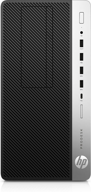 HP ProDesk 600-G4 Mini Tower Business Desktop PC, Intel:i5-8500, 3.00GHz, 8GB RAM, 256GB SSD, Windows 10 Pro 64Bit - 4HP17UT#ABA