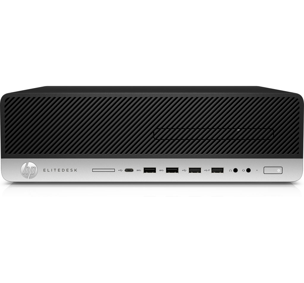 HP EliteDesk 800-G3 SFF Desktop PC, Intel Core i5-6500, 3.20GHz, 8GB RAM, 500GB HDD, Windows 10 Pro 64-Bit - 5PB58US#ABA