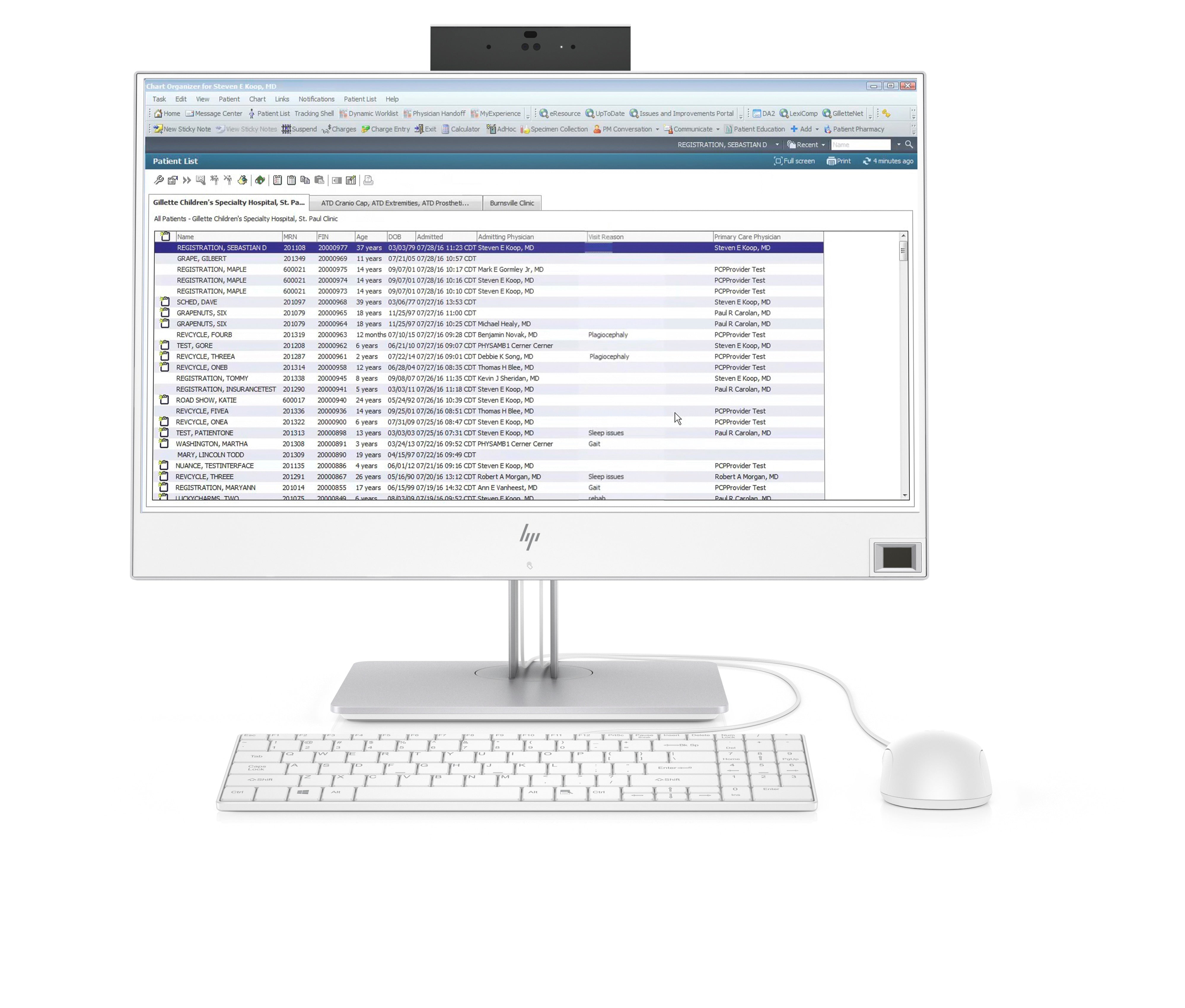 HP EliteOne 800 G4 23.8" FHD (NonTouch) HE All-in-One PC, Intel i5-8500, 3.0GHz, 8GB RAM, 256GB SSD, Win10P - 4LU07UT#ABA